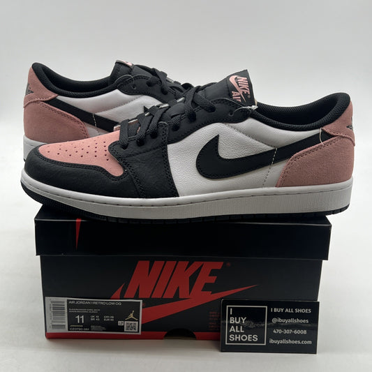 Size 11 - Air Jordan 1 Low OG Bleached Coral (CZ0790-061)