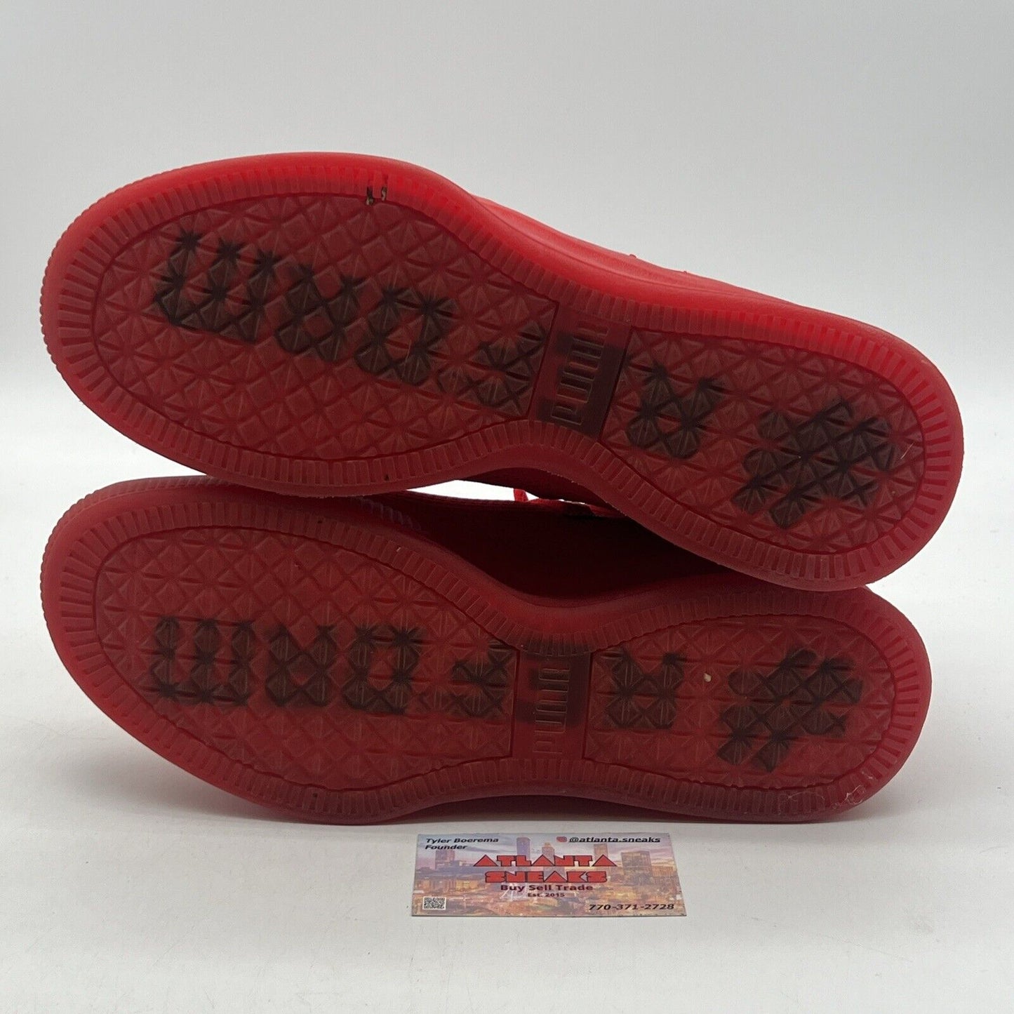 Size 11 - PUMA Clyde Court #REFORM Red Black (193461-01)