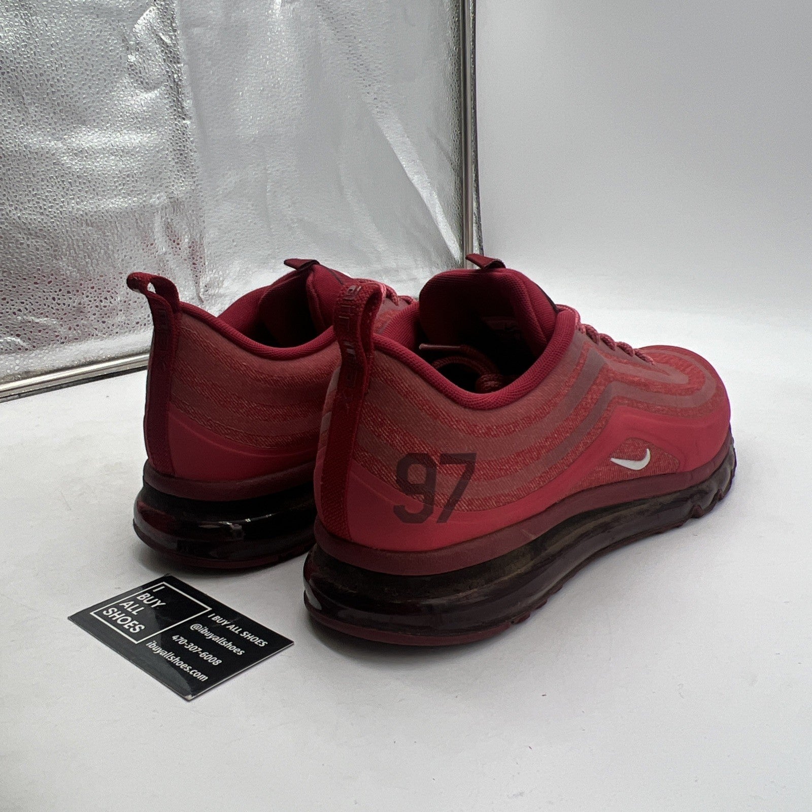 Size 13 - Nike Air Max 97 2013 HYP Deep Cardinal (631753-601)