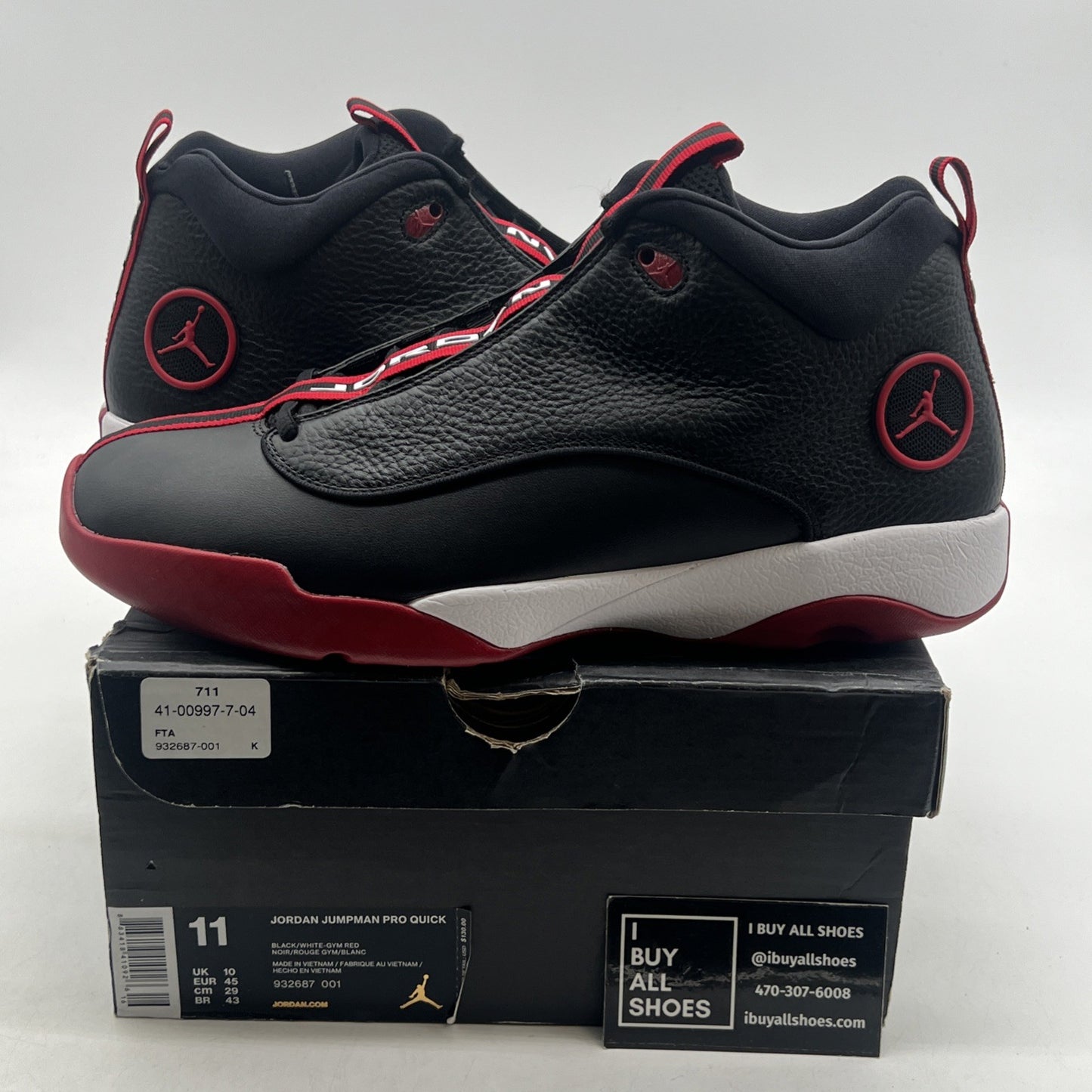 Size 11 - Jordan Jumpman Pro Quick Bred (932687-001)