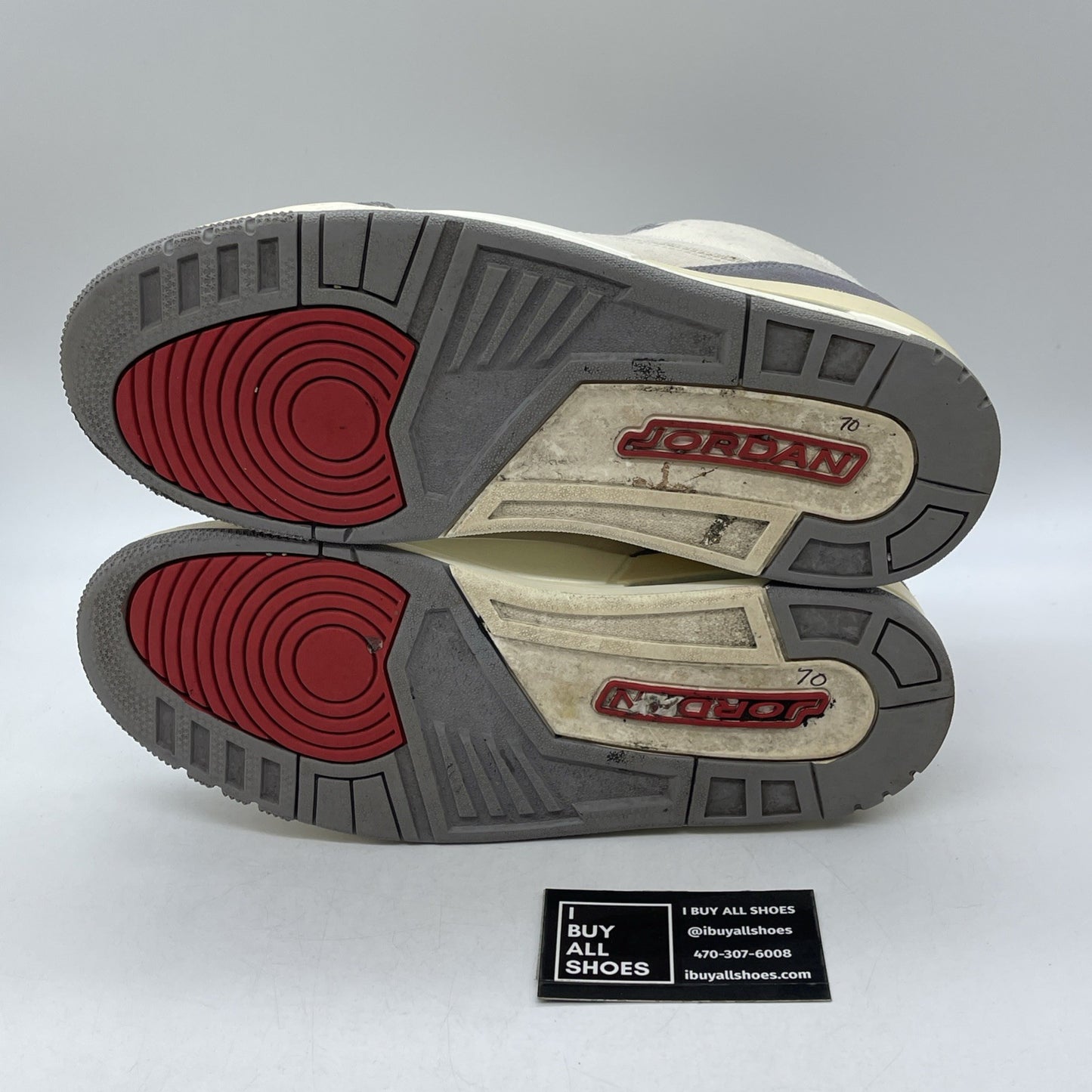 Size 10.5 - Jordan 3 Muslin Tan Grey Suede Suede Leather (DH7139-100)