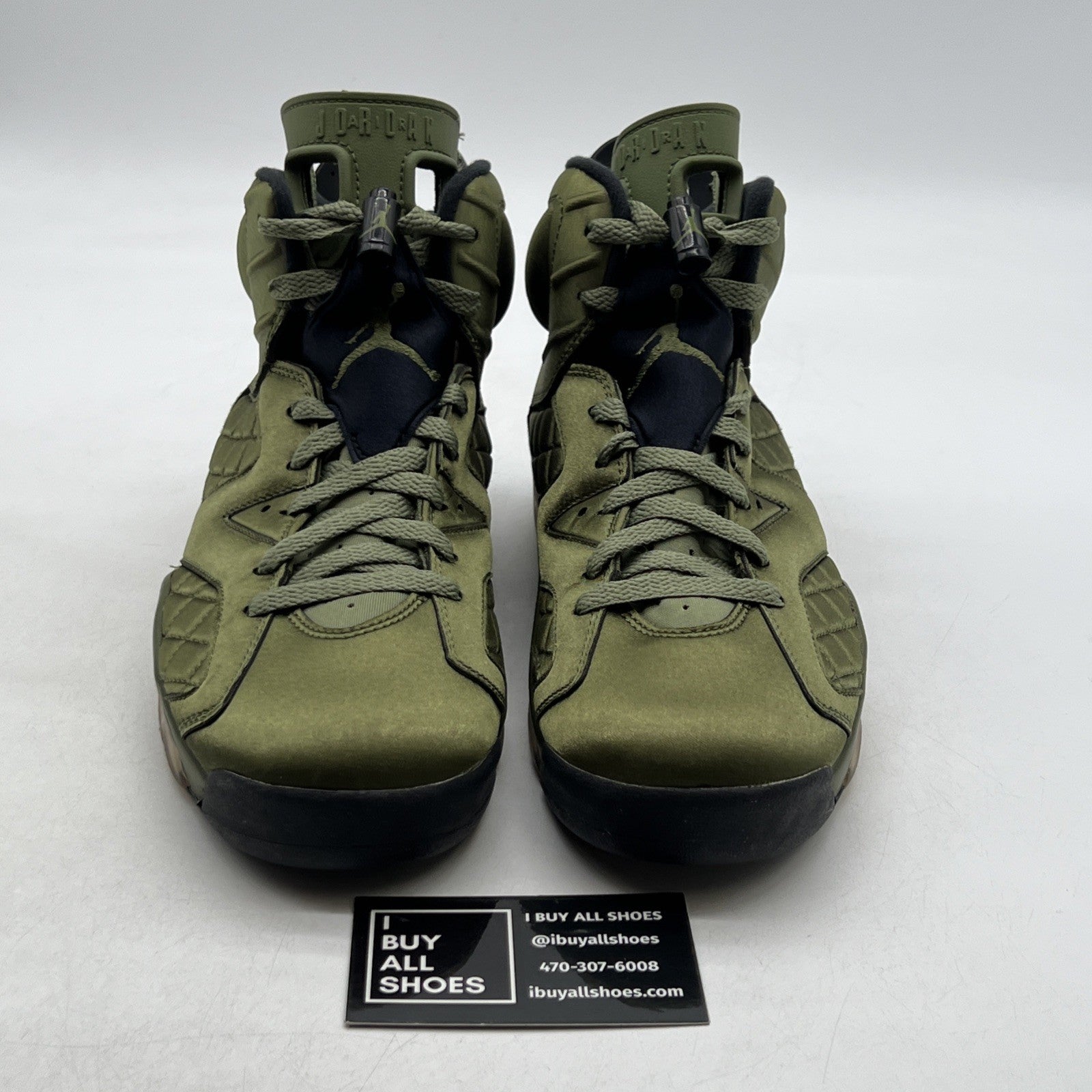 Size 9 - Air Jordan 6 Retro Pinnacle Flight Jacket (AR4614-303)