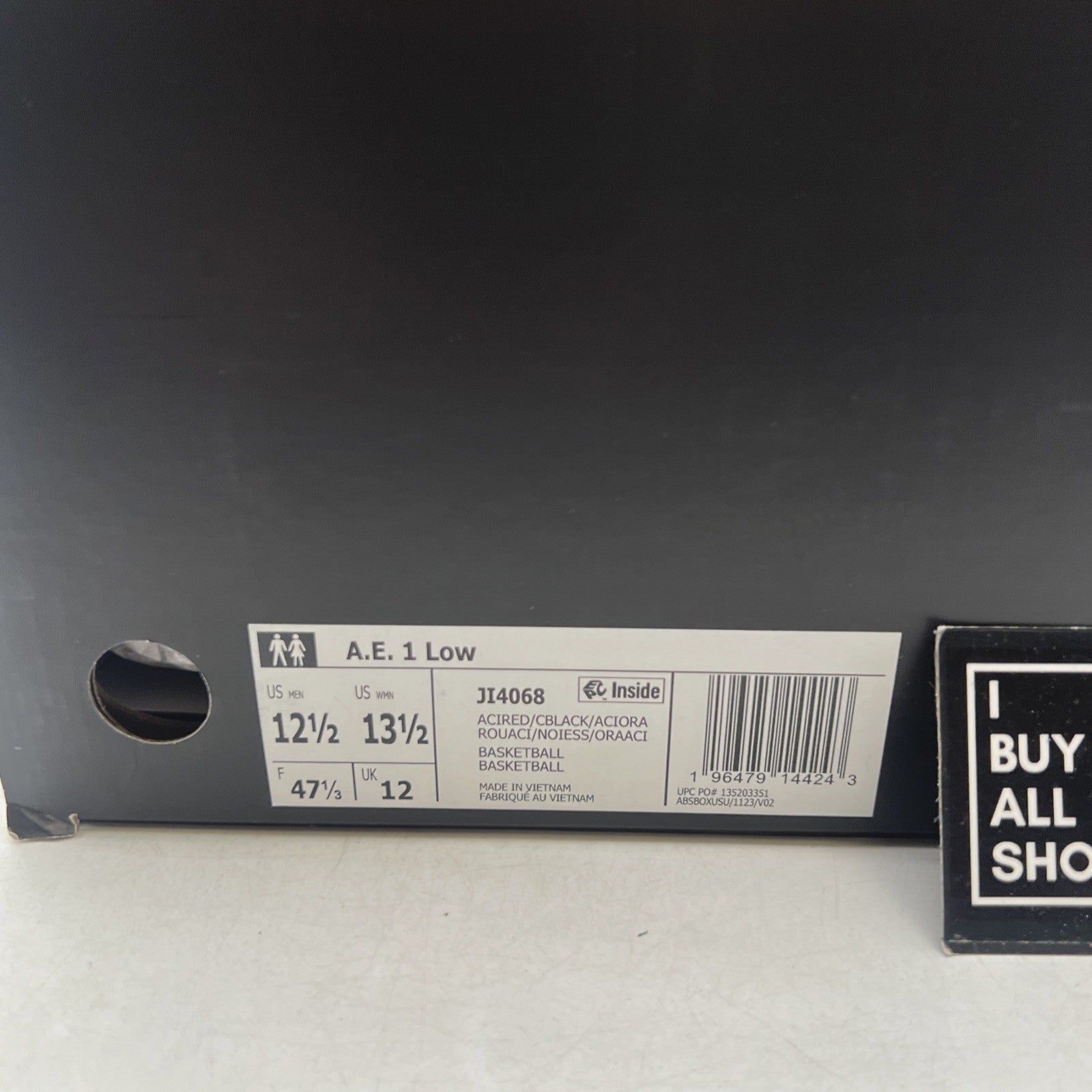 Size 12.5 - adidas AE 1 Low Mural (JI4068)