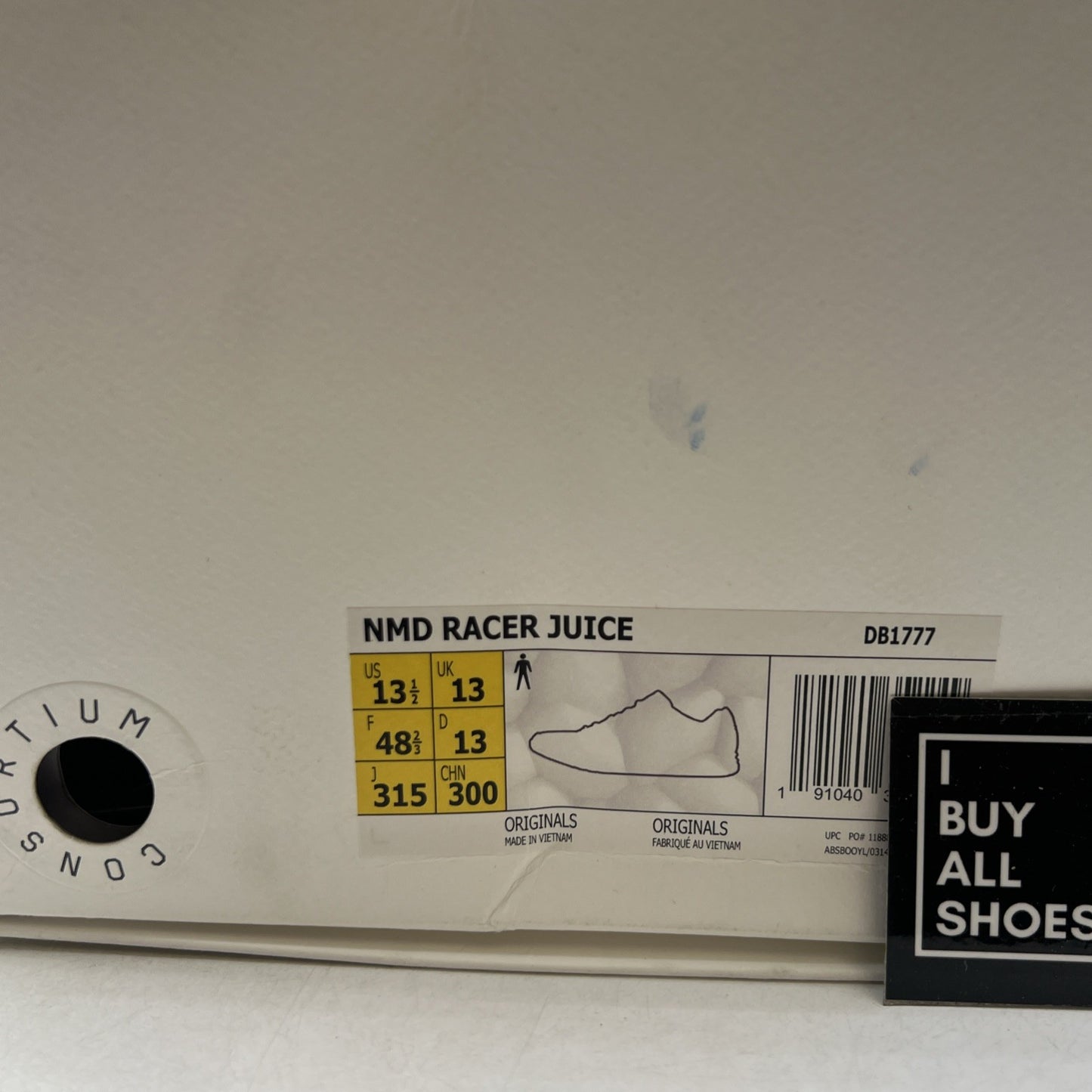 Size 13.5 - Adidas JUICE x NMD_Racer Primeknit Juice (DB1777)