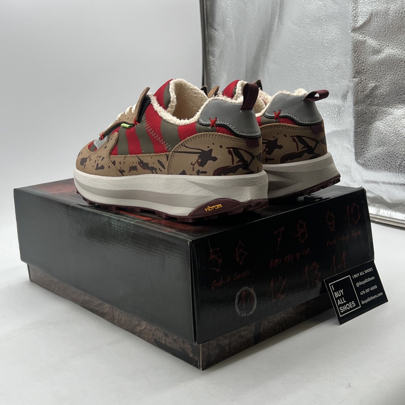 Size 11 - Mache Customs Nightmare On Elm Street
