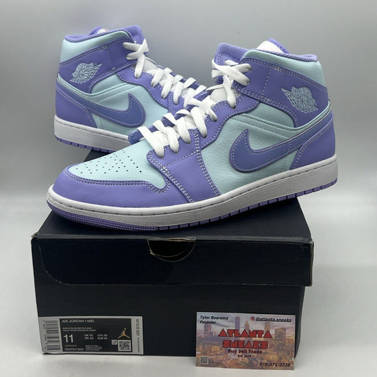 Size 11 - Jordan 1 Mid Purple Brand New Og All