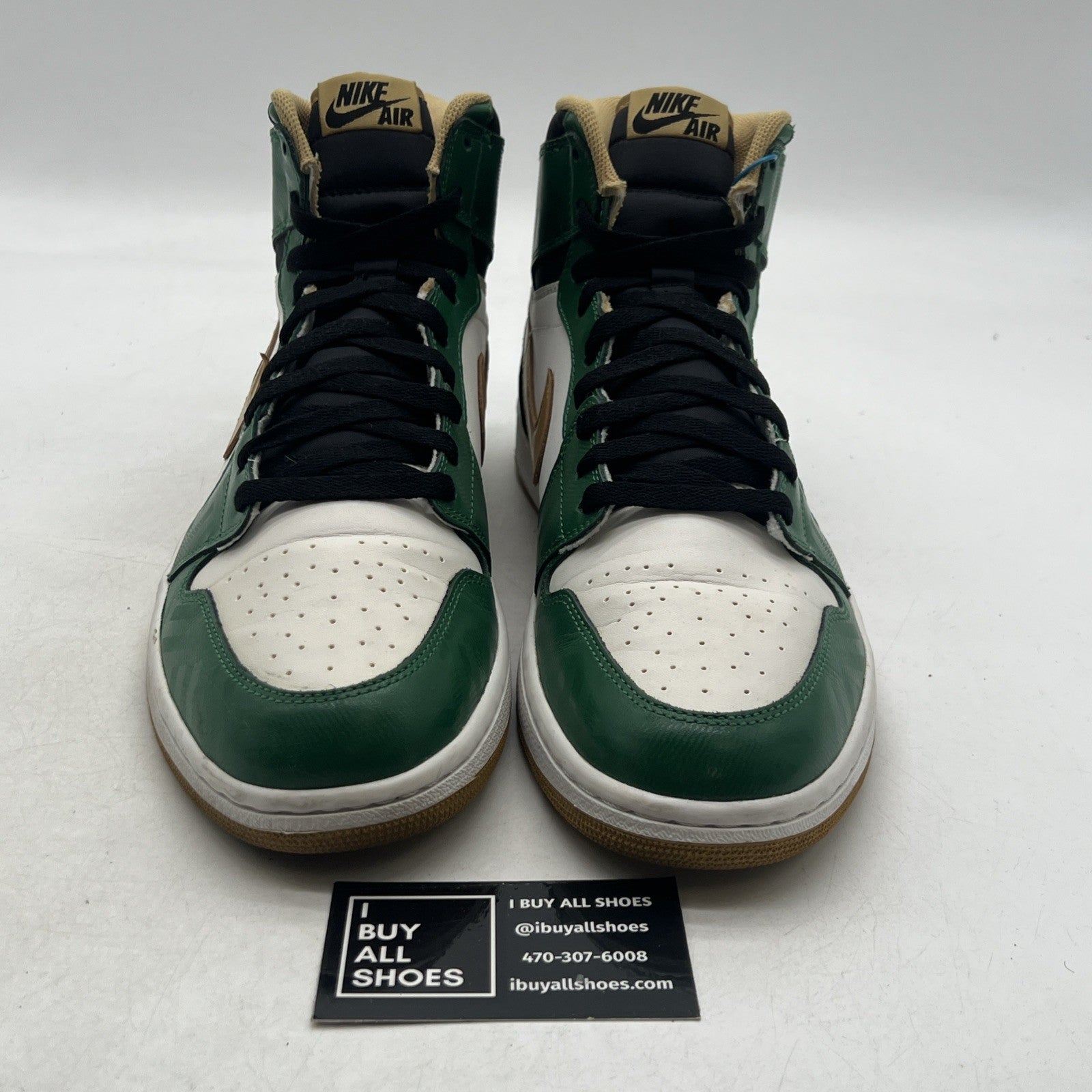 Size 12 - Air Jordan 1 Retro OG High Celtics (555088-315)