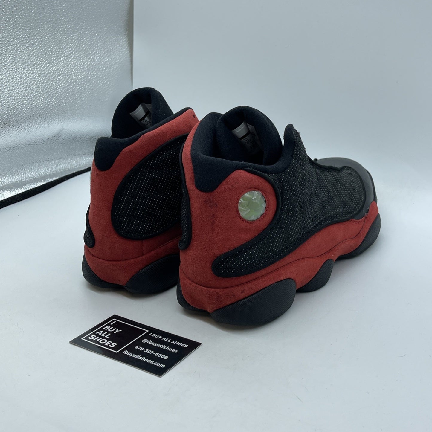 Size 11 - Jordan 13 Retro Bred 2017 Red Black Suede (414571-004)