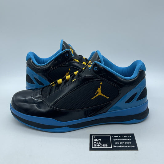 Size 12 - Jordan CP 2 Quick Black Orion Blue Black Blue (467821-015)