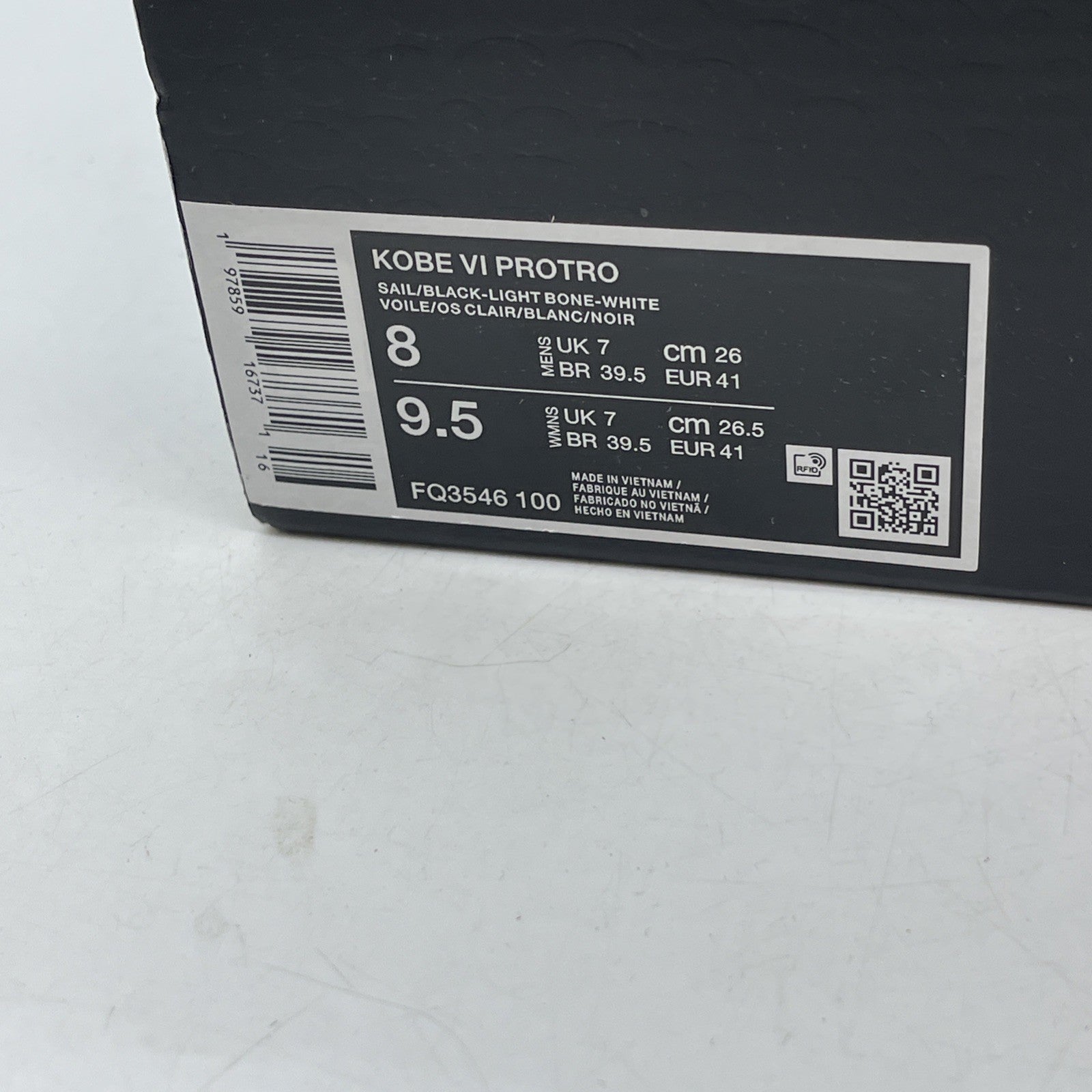Size 8 - Nike Zoom Kobe 6 Protro All-Star Sail (FQ3546-100)
