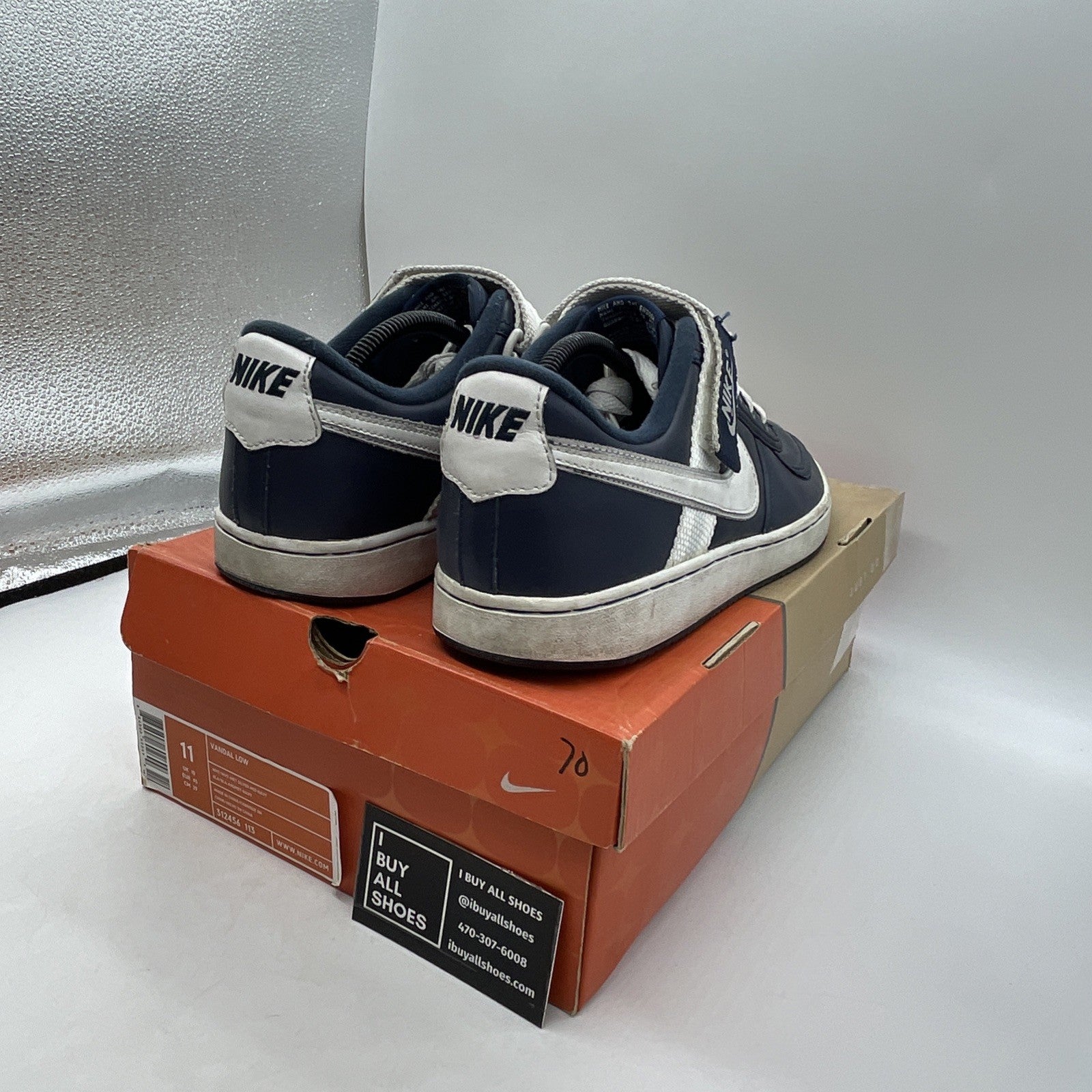 Size 11 - Nike Vandal Low Rens (312456-141)