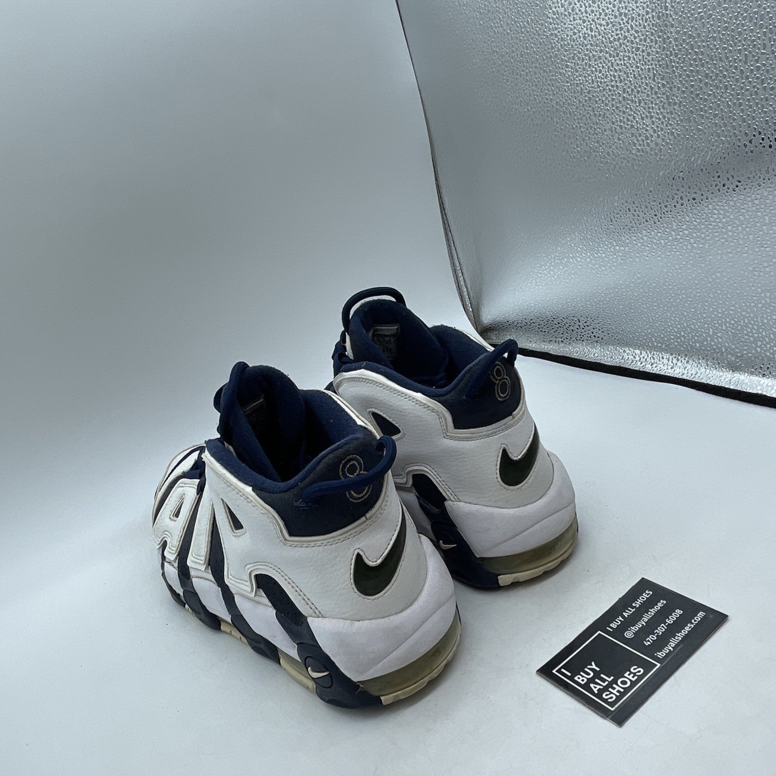 Size 10.5 - Nike Air More Uptempo 2012 Olympic (414962-401)