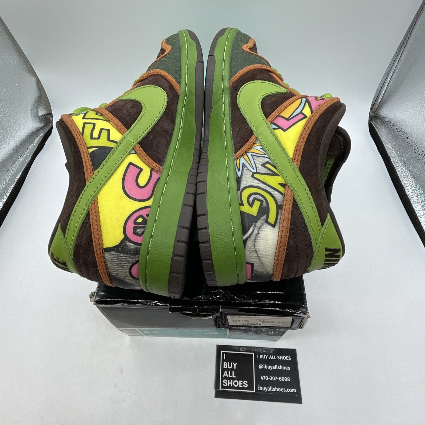 Size 8.5 - Nike SB Dunk Low de la soul 2015 (789841-332)