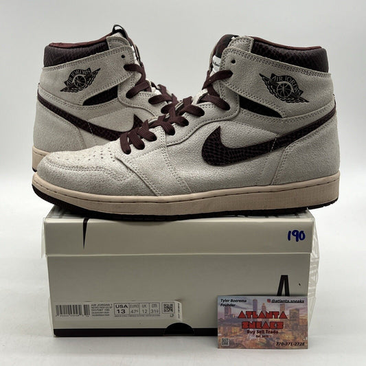 Size 13 - Jordan 1 OG x A Ma Maniere High Airness Maroon (DO7097-100)