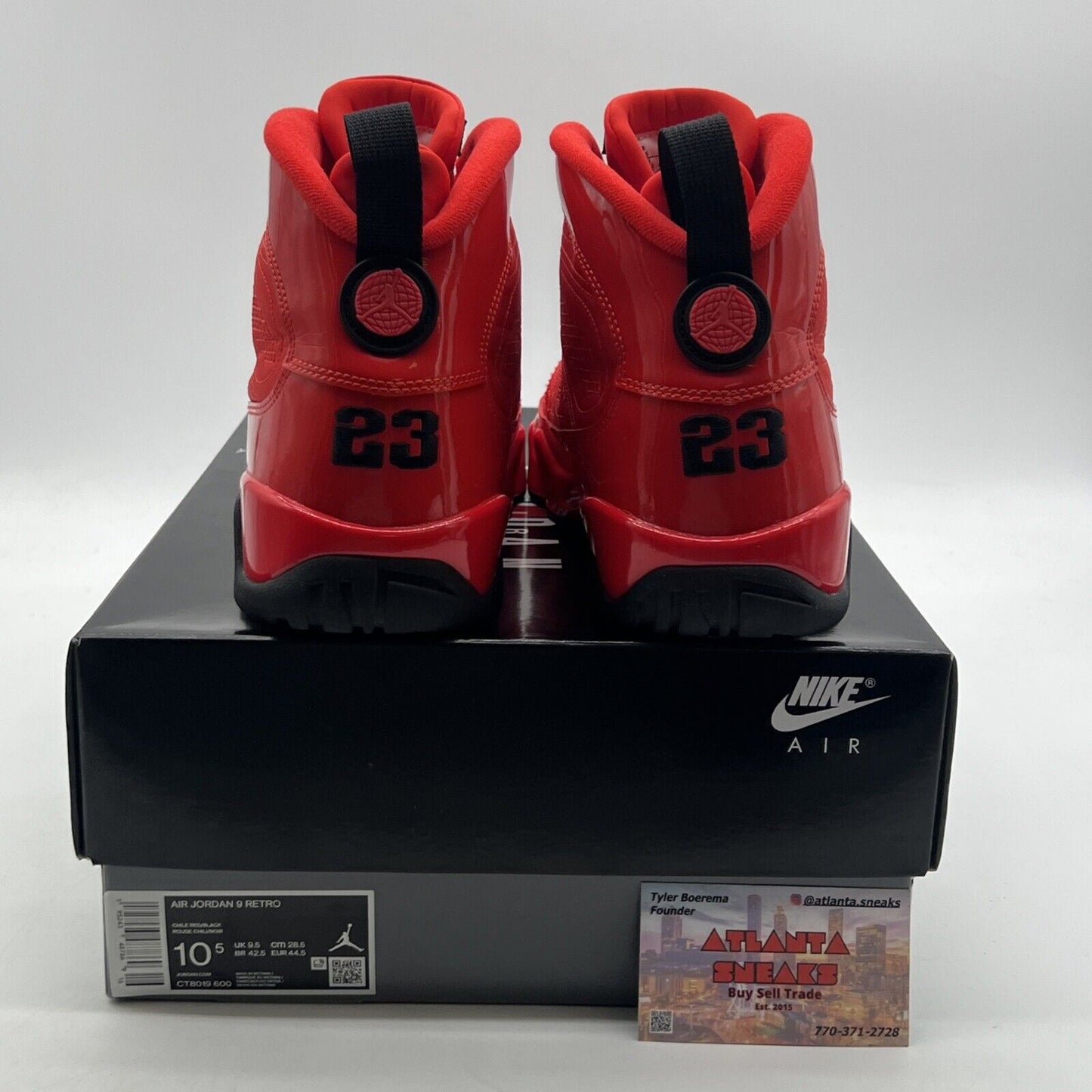 Size 10.5 - Air Jordan 9 Chile Red (CT8019-600)