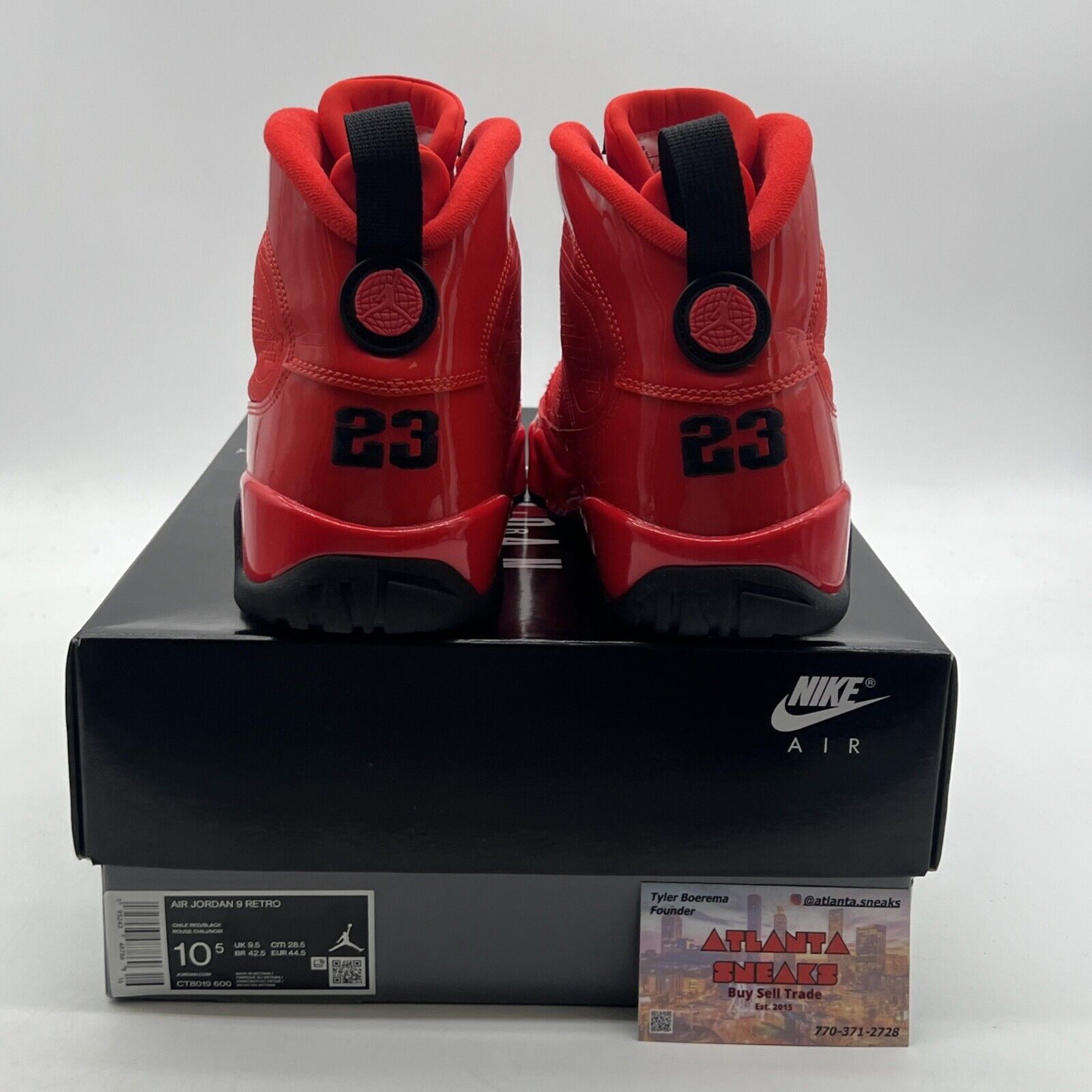 Size 10.5 - Air Jordan 9 Chile Red (CT8019-600)