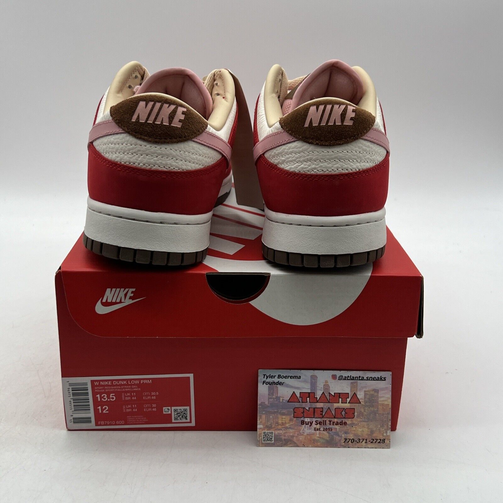 Size 13.5 - Nike Dunk Premium Low Bacon W (FB7910-600)