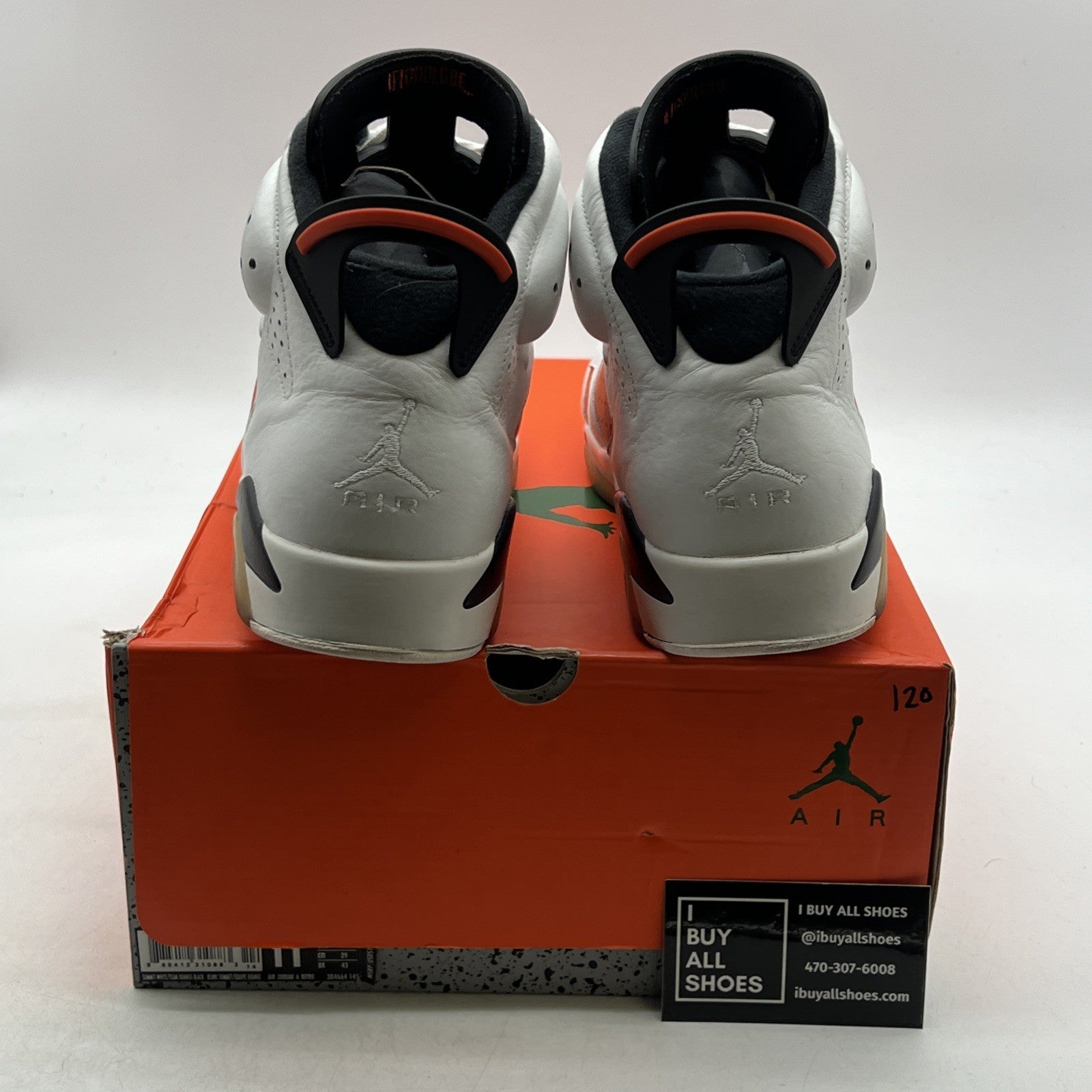 Size 11 - Air Jordan 6 Retro Gatorade (384664-145)
