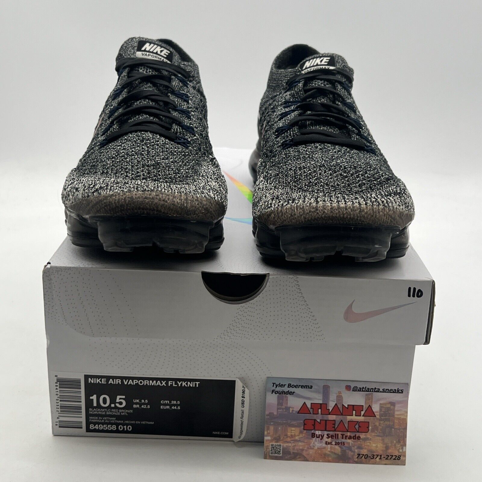 Size 10.5 - Nike Air VaporMax Explorer Dark (849558-010)