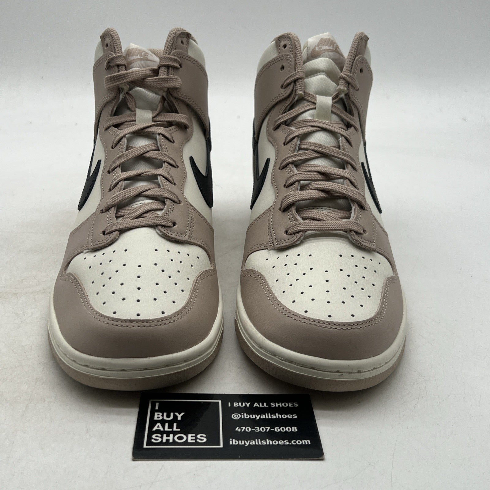 Size 11.5 - Nike Dunk High Fossil Stone W (DD1896-200)