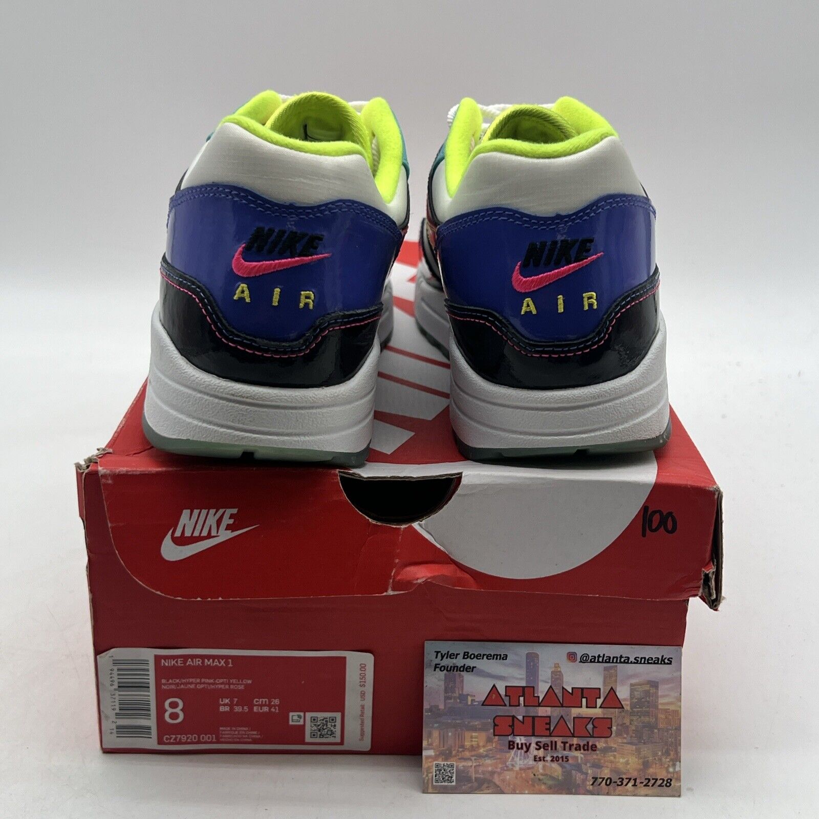 Size 11 - Nike Air Max 1 90s Water Sports (CZ7920-001)