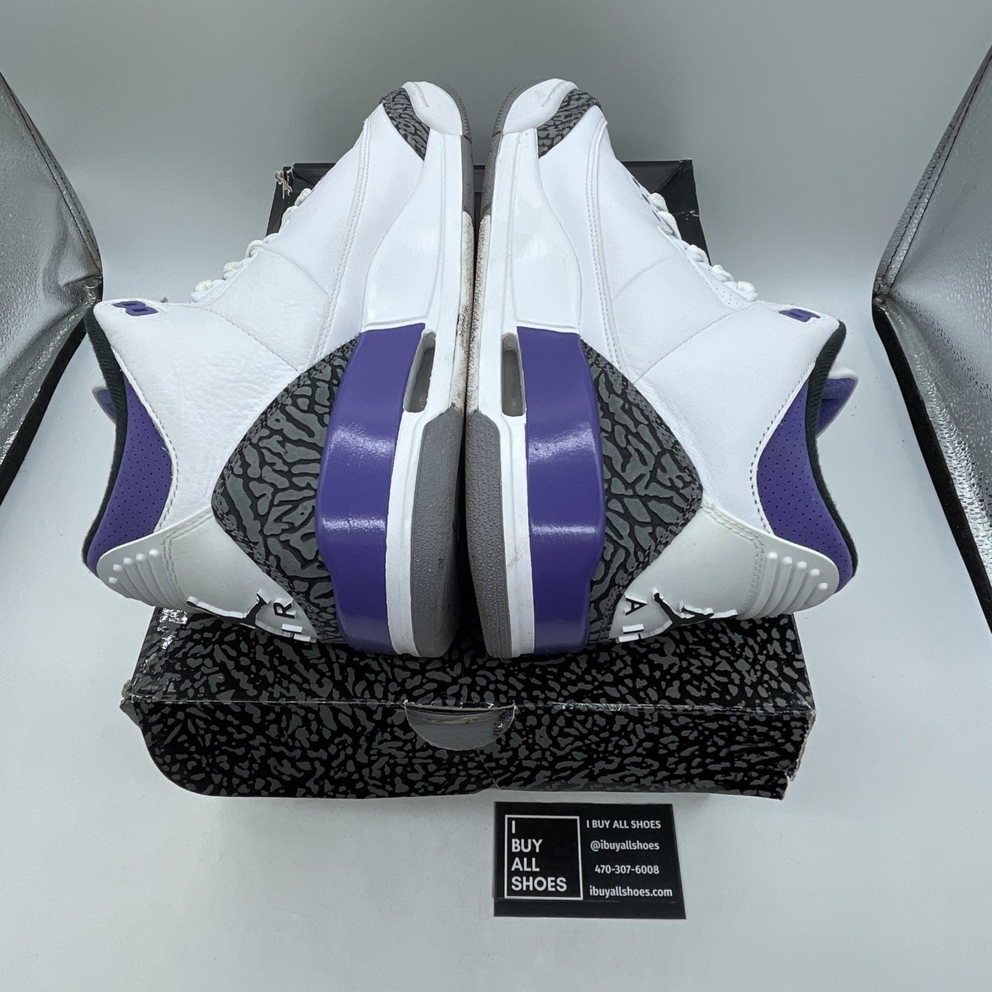Size 10.5 - Air Jordan 3 Retro Mid Dark Iris (CT8532-105)