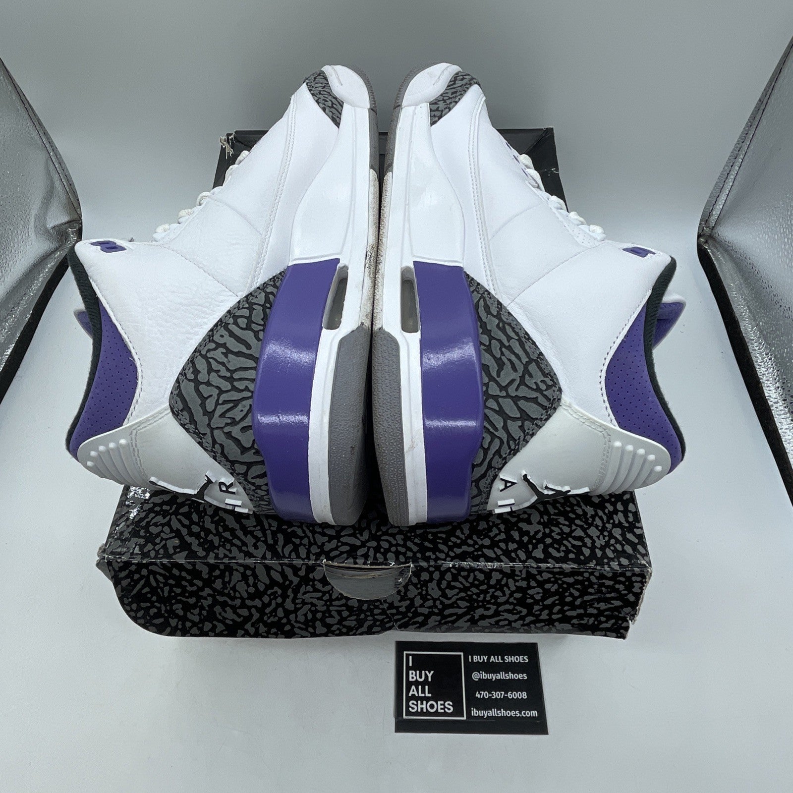 Size 10.5 - Air Jordan 3 Retro Mid Dark Iris (CT8532-105)