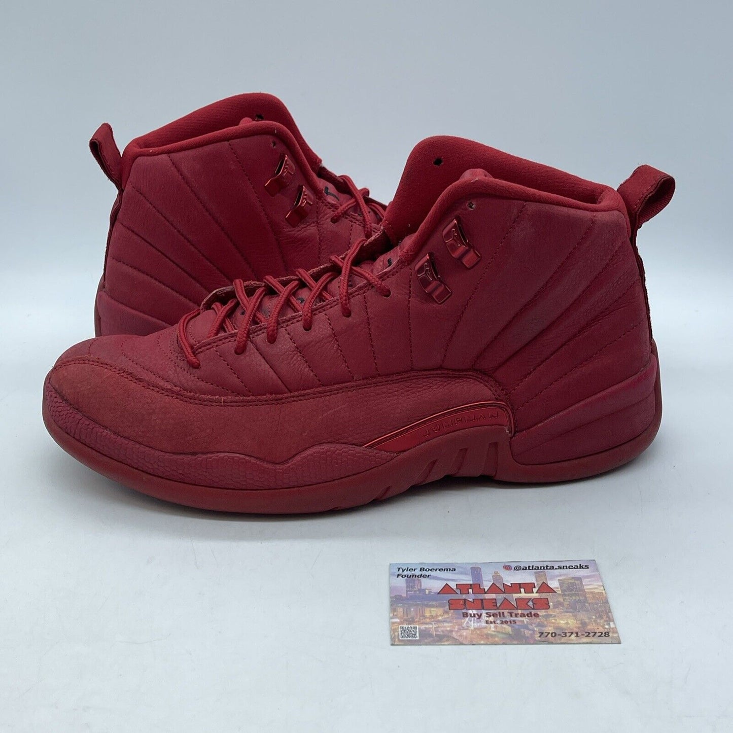 Size 11 - Air Jordan 12 Retro Gym Red Black Suede (130690-601)