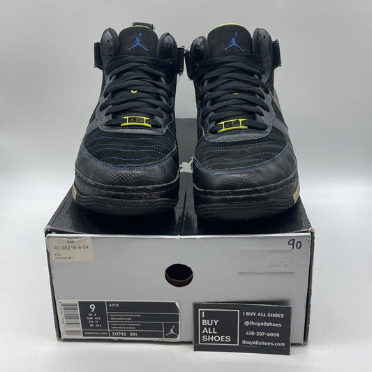 Size 9 - Air Jordan Fusion 12 Blue Sapphire (317742-001)