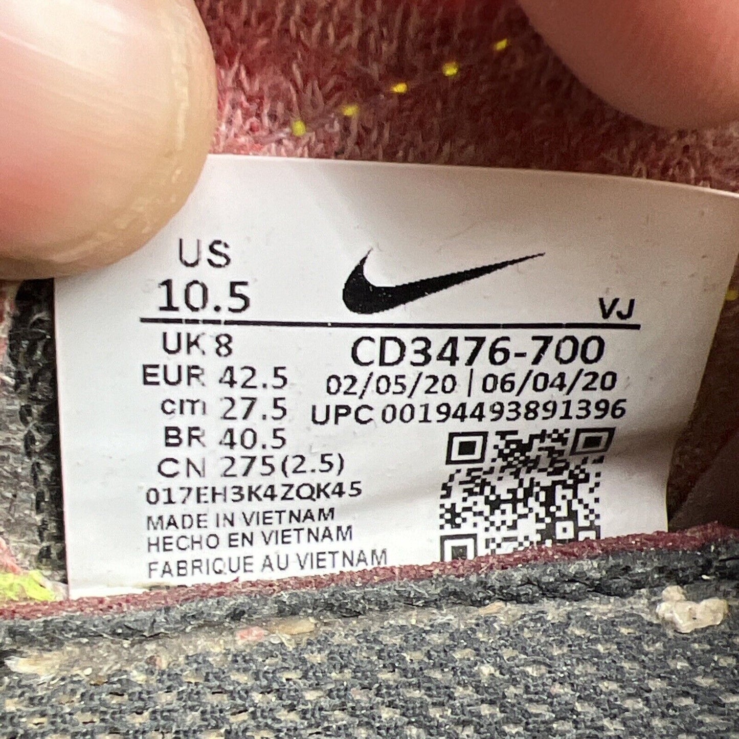 Size 10.5 - Nike Space Hippie 04 Light Arctic Pink W (CD3476-700)