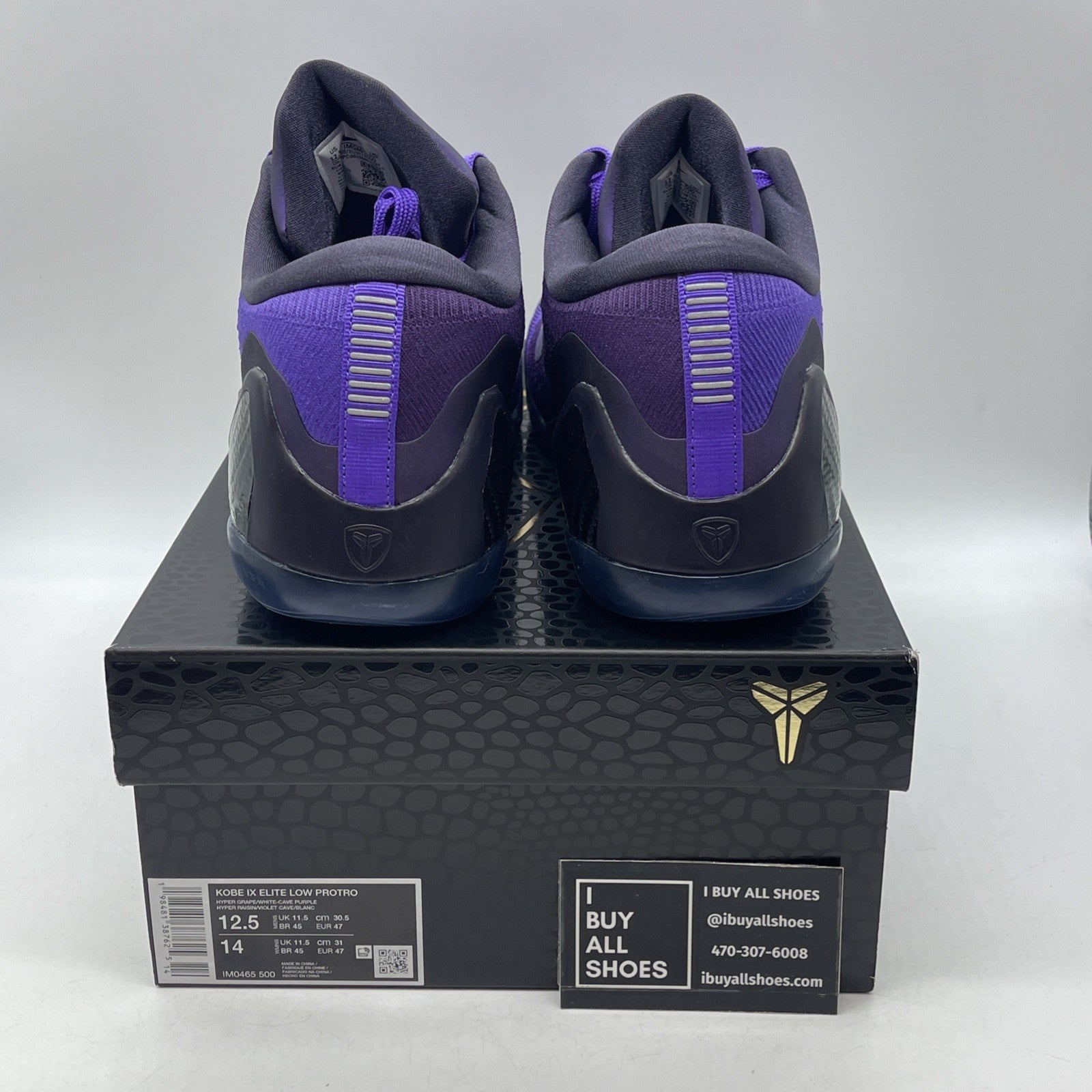 Size 12.5 - Nike Kobe 9 Elite Protro 2025 Low Moonwalker (IM0465-500)