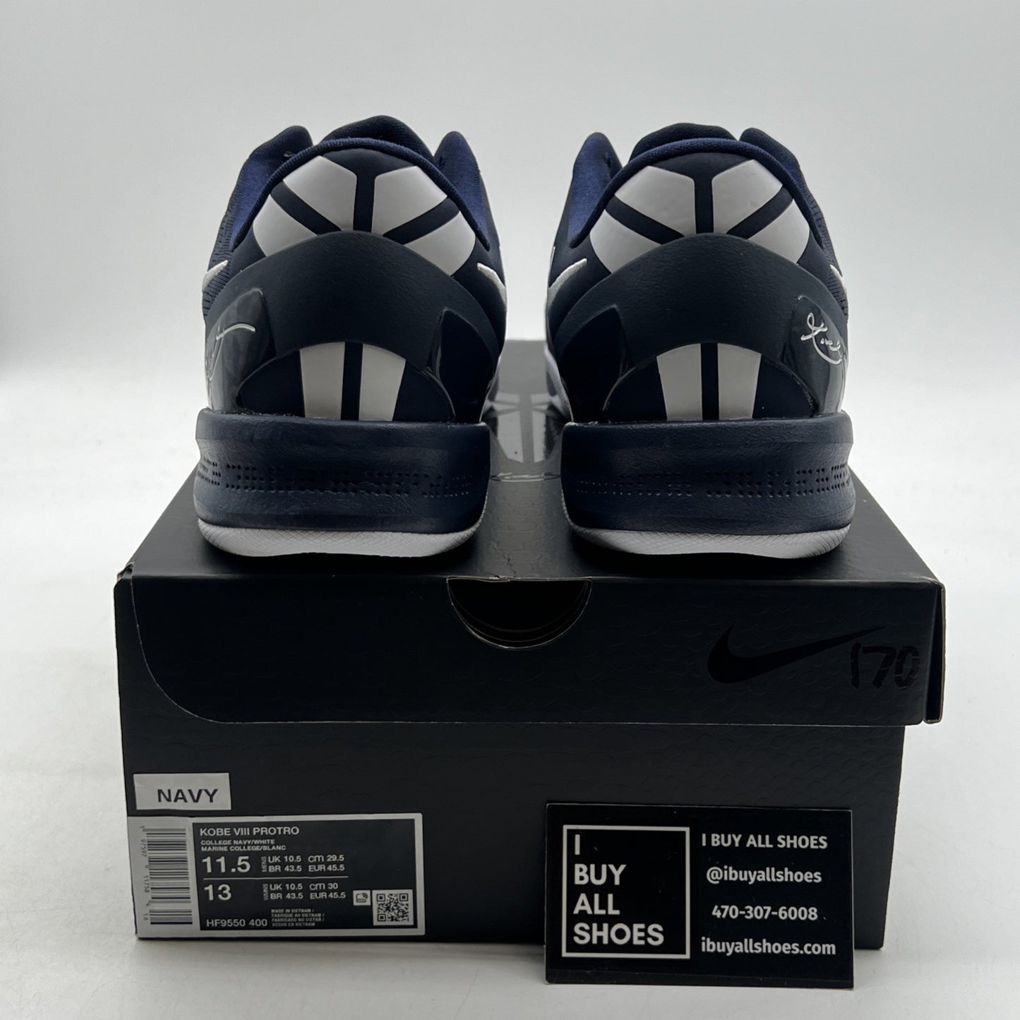 Size 11.5 - Nike Kobe 8 Protro College Navy (HF9550-400)