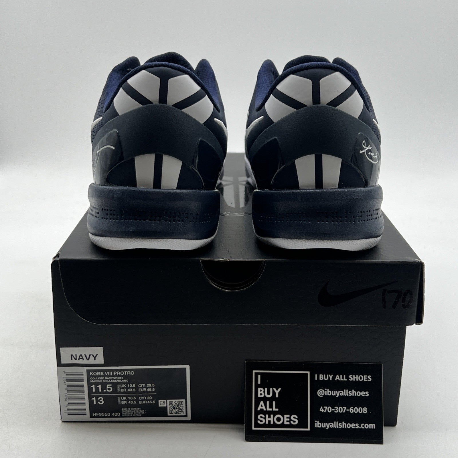 Size 11.5 - Nike Kobe 8 Protro College Navy (HF9550-400)