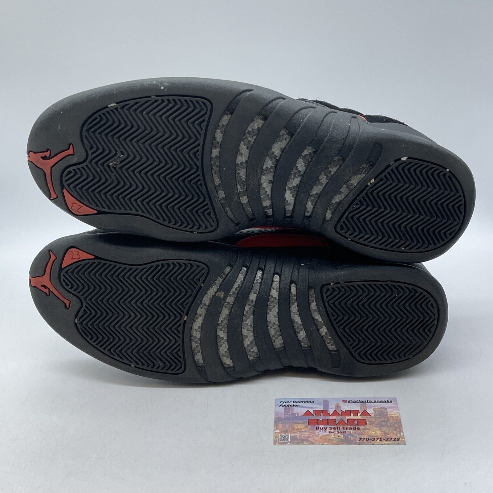 Size 11.5 - Air Jordan 12 Retro Low Max Orange Black Leather Suede (308317-003)