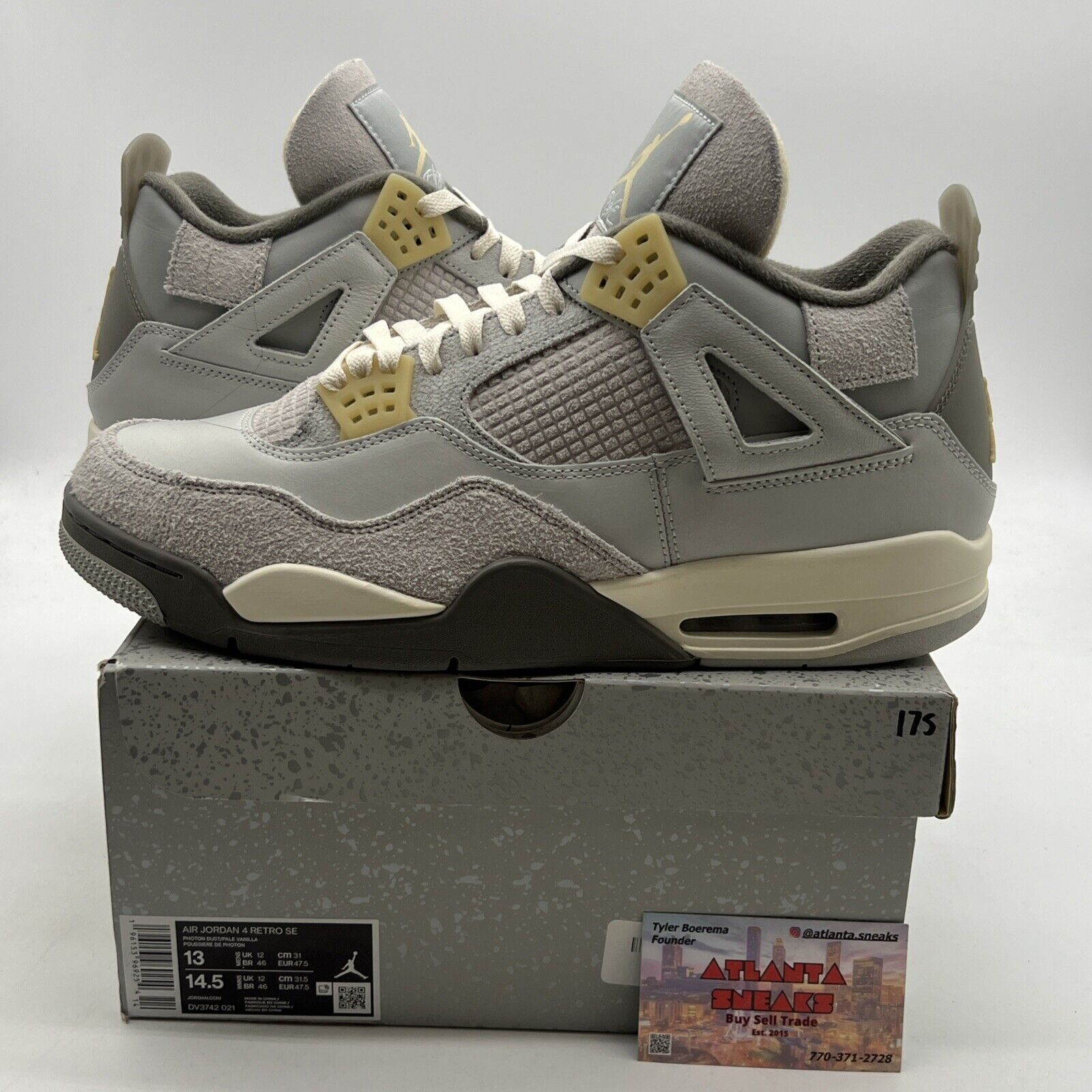 Size 13 - Air Jordan 4 Retro SE Low Craft (DV3742-021)