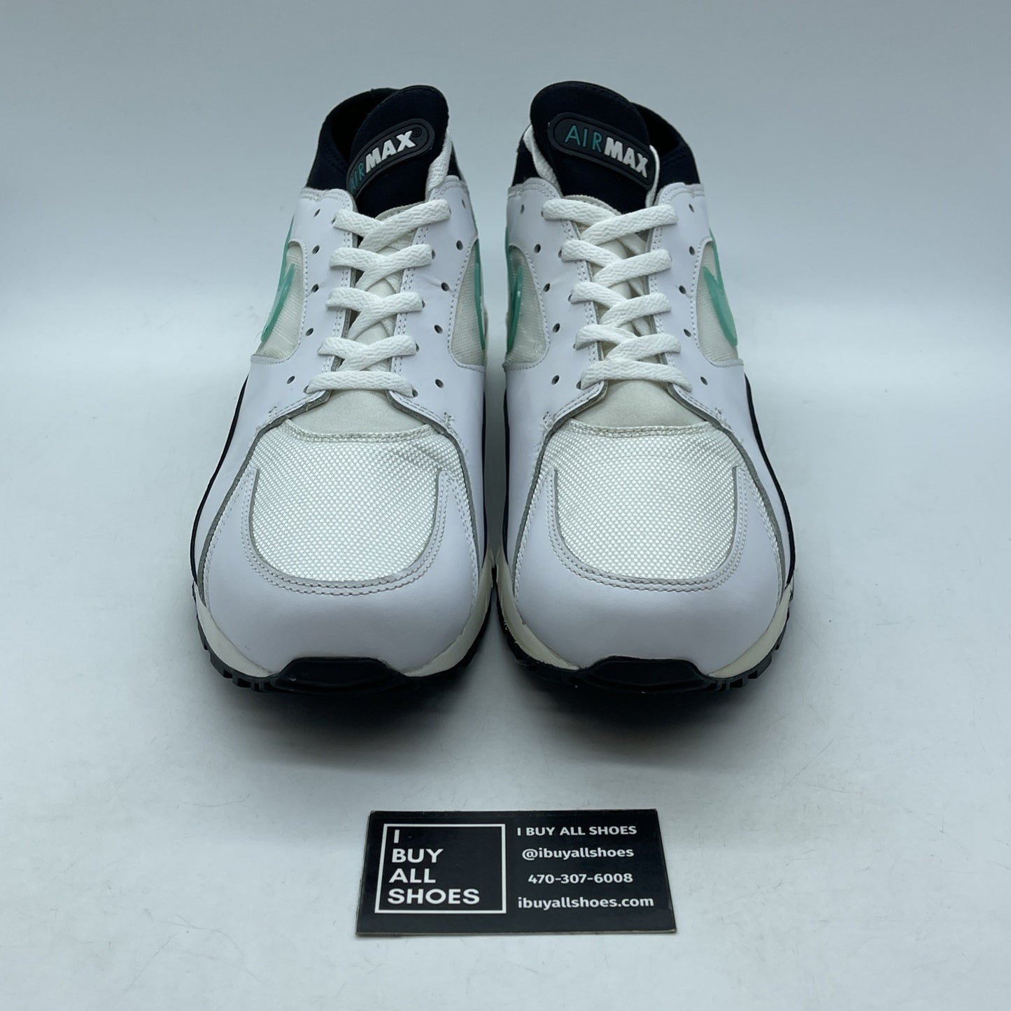 Size 13 - Nike Air Max 93 Dusty Cactus White Black Suede Leather (306551-103)