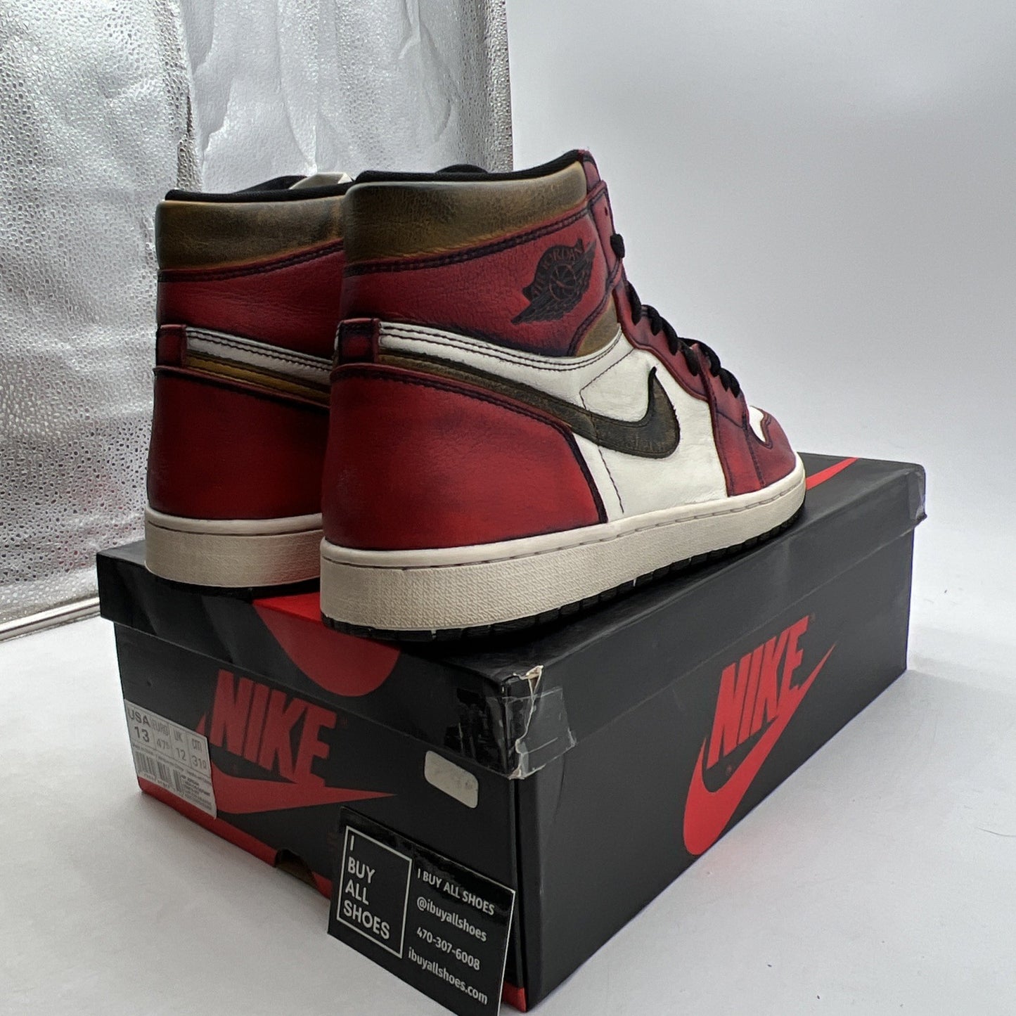 Size 13 - Air Jordan 1 Retro High SB LA To Chicago 2019 (CD6578-507)