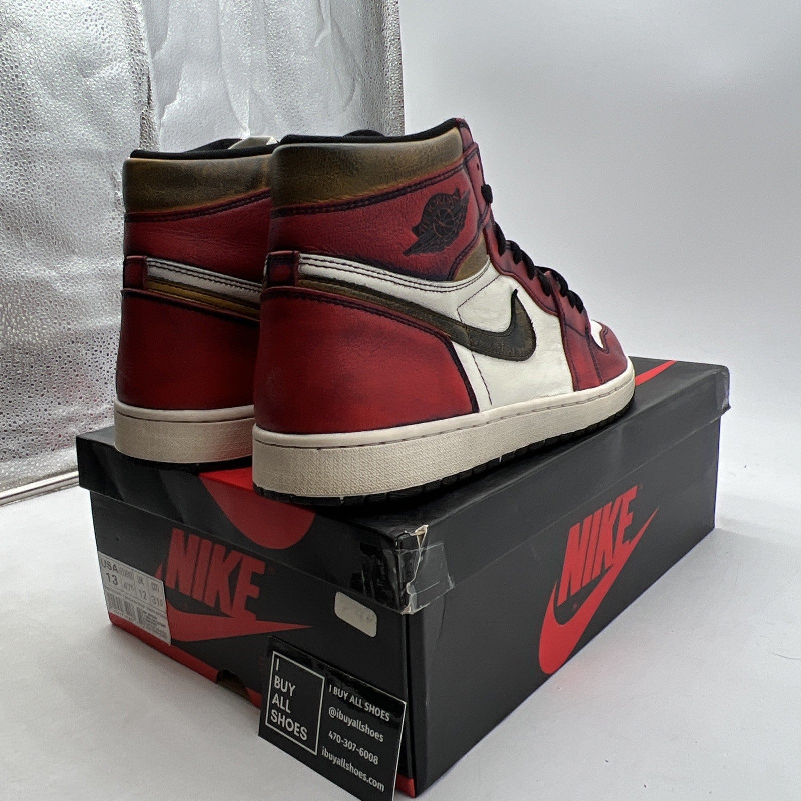 Size 13 - Air Jordan 1 Retro High SB LA To Chicago 2019 (CD6578-507)