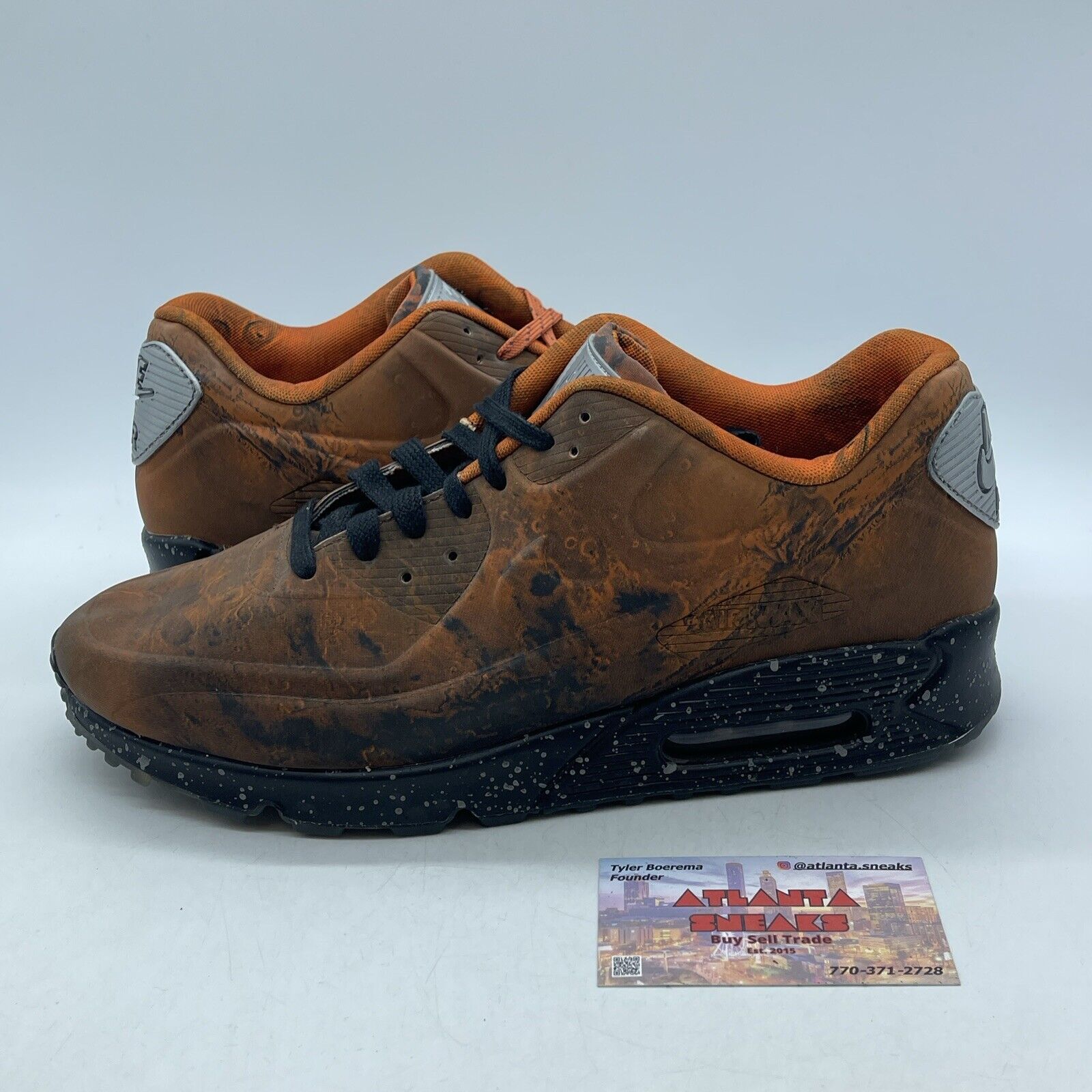 Size 10 - Nike Air Max 90 QS Mars Landing Brown Leather Leather (CD0920-600)