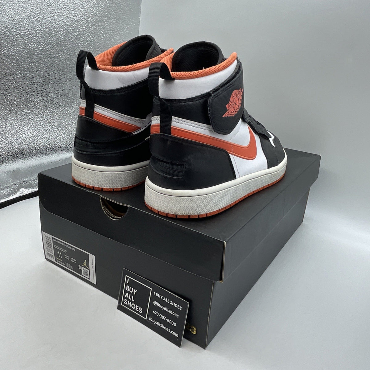 Size 11 - Air Jordan 1 FlyEase High Turf Orange (CQ3835-008)