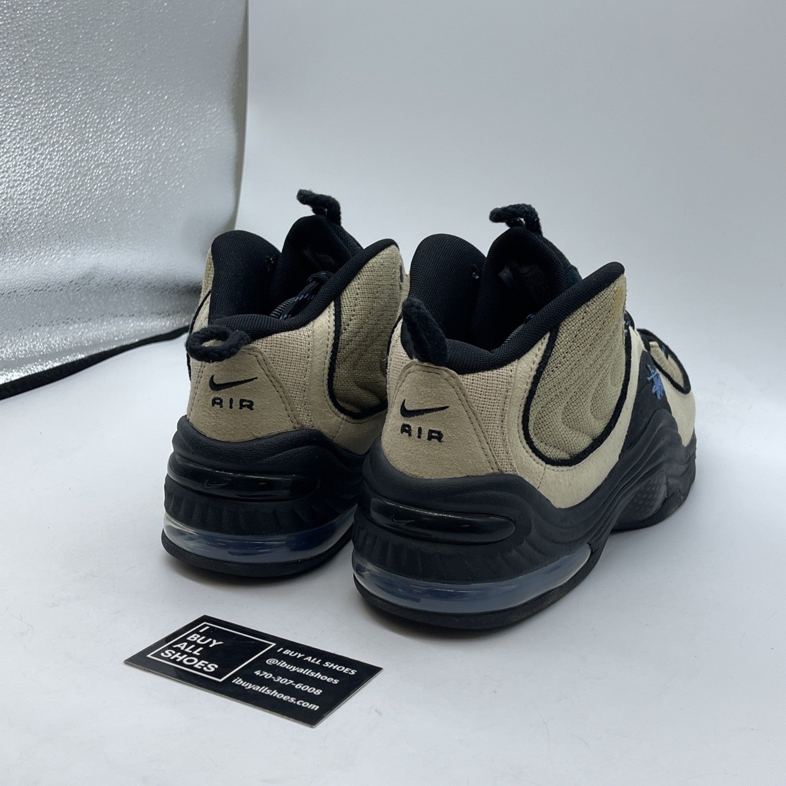 Size 11 - Nike Stussy x Air Penny 2 Rattan Limestone