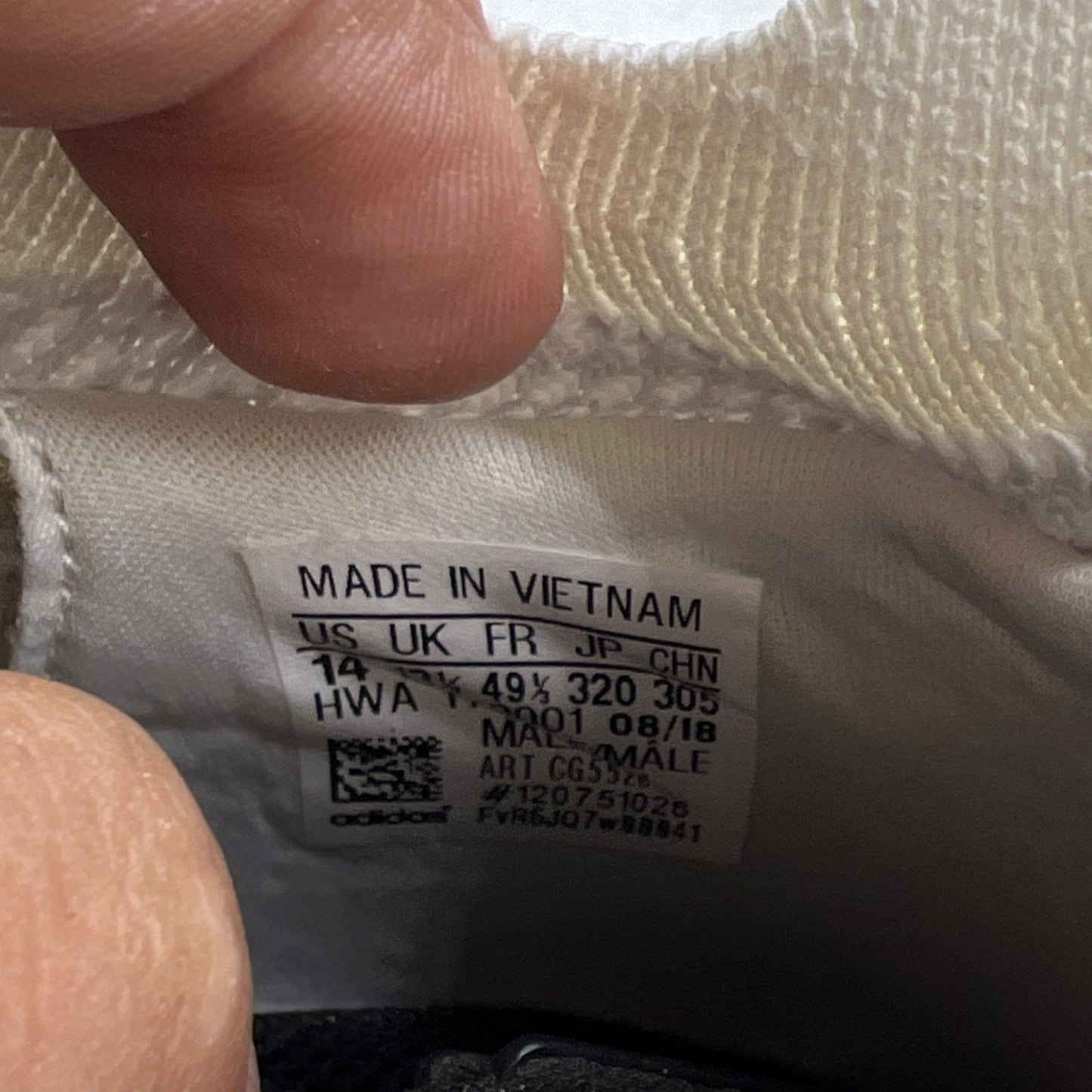 Size 14 - Adidas AlphaEdge 4D Footwear White (CG5526)