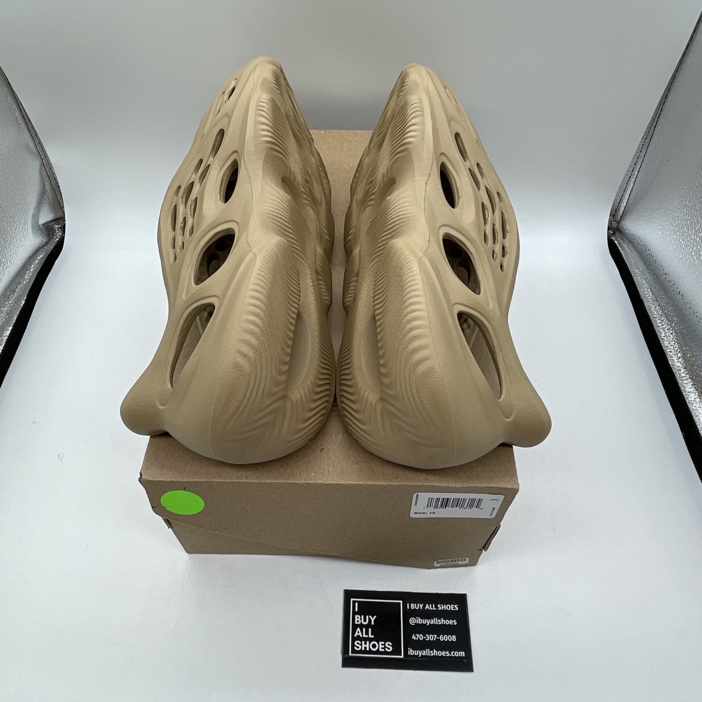 Size 10 - adidas Yeezy Foam RNNR Ochre Brown (GW3354)