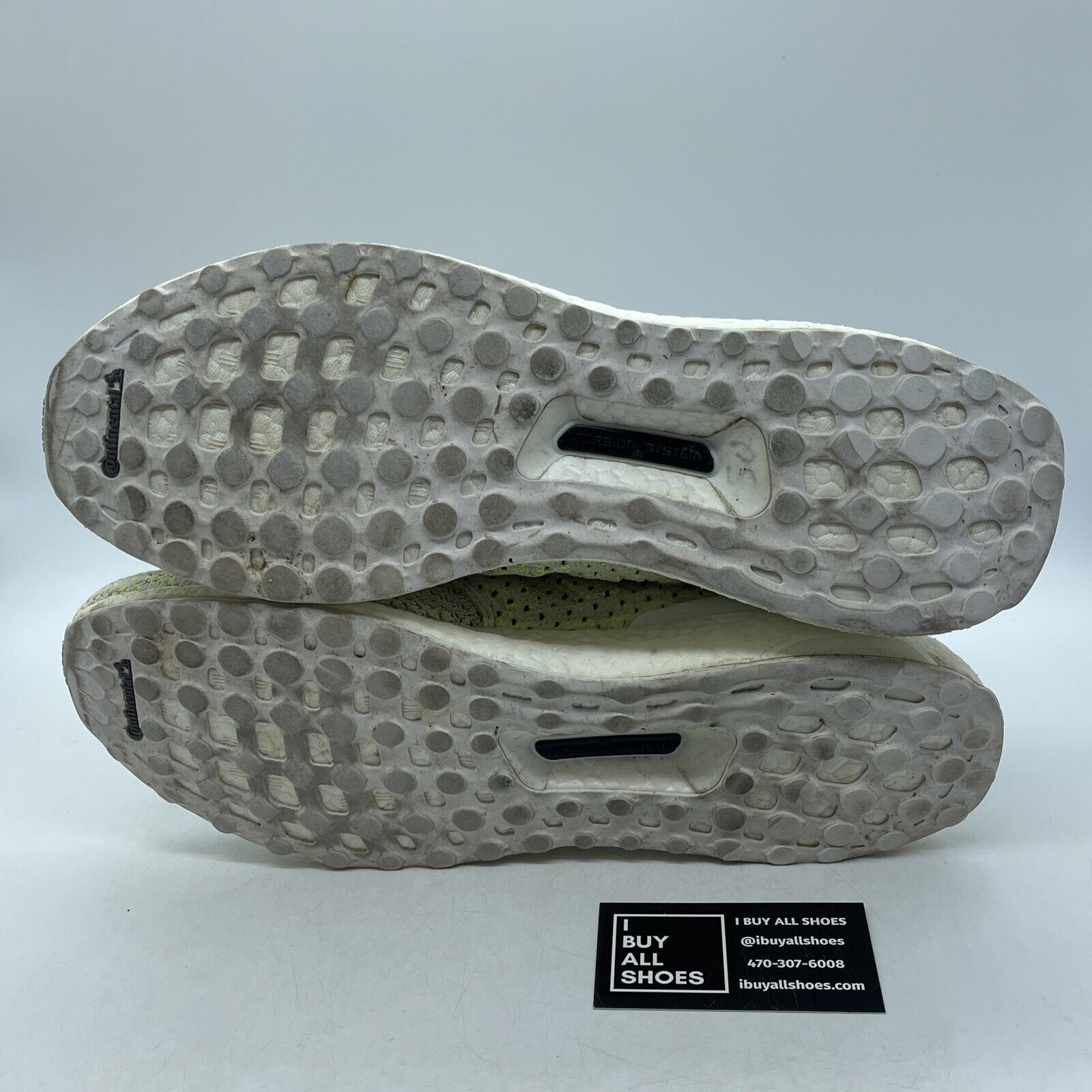 Size 12 - adidas UltraBoost Clima Solar Yellow White Suede Leather (AQ0481)