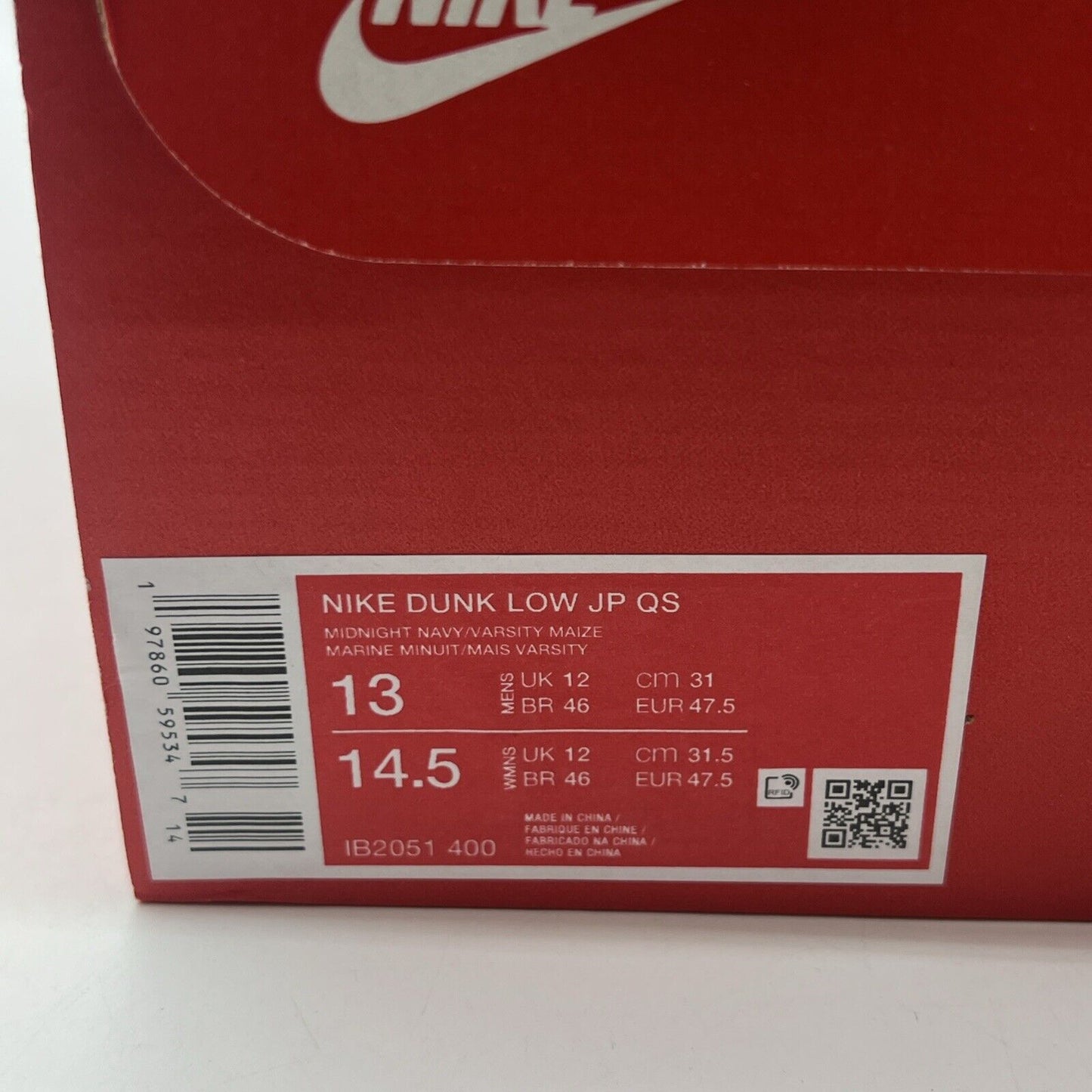 Size 13 - Nike Dunk Japan QS 2024 Low What The (IB2051-400)
