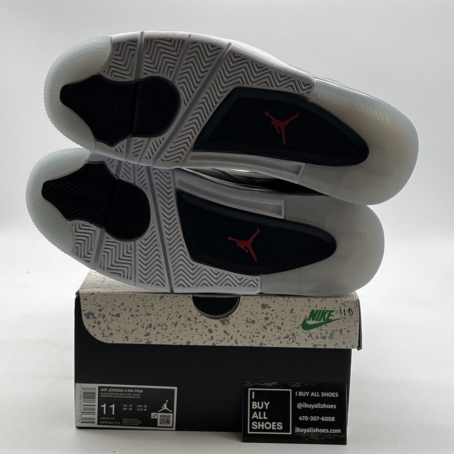 Size 11 - Air Jordan 4 RM Black Metallic (HV5184-010)