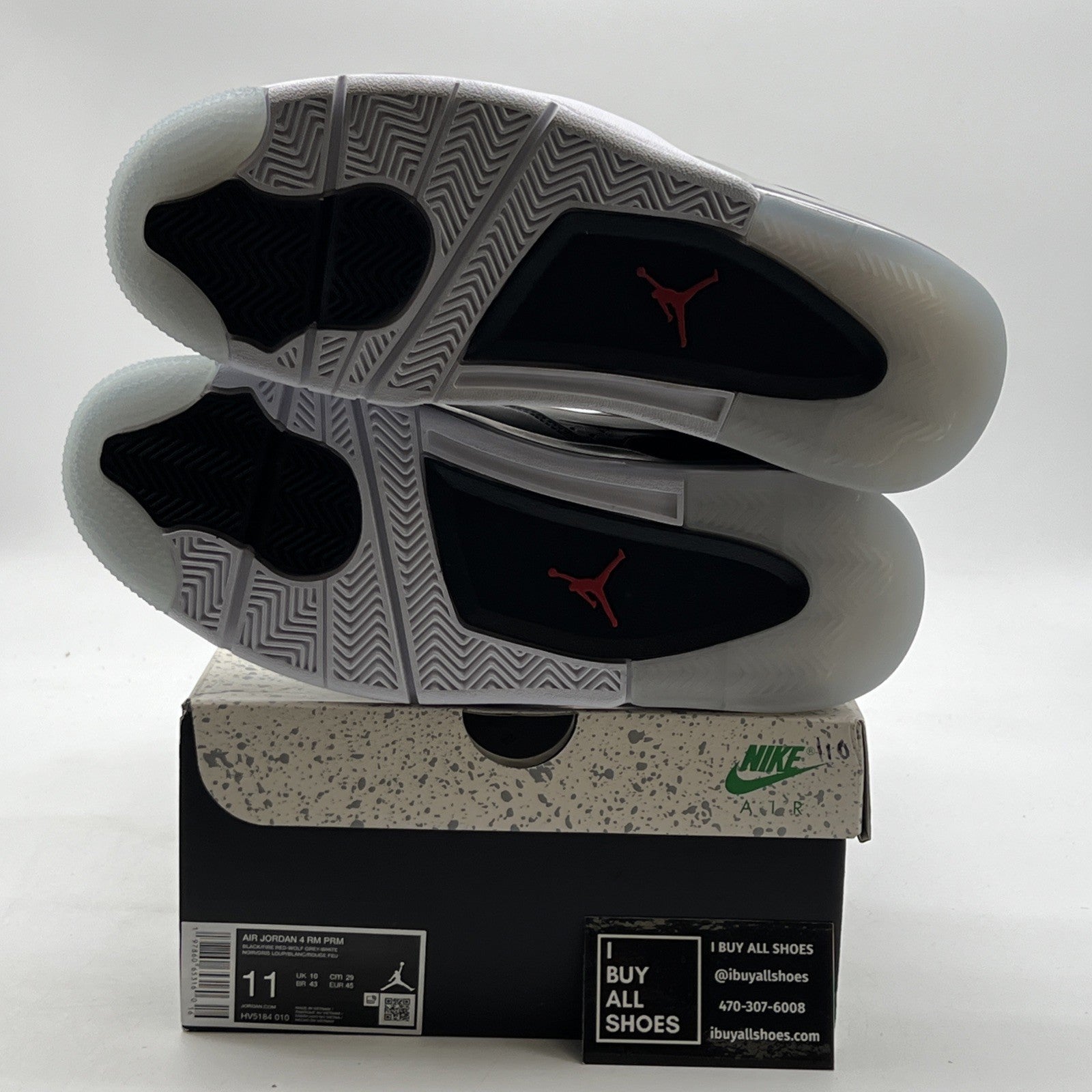 Size 11 - Air Jordan 4 RM Black Metallic (HV5184-010)