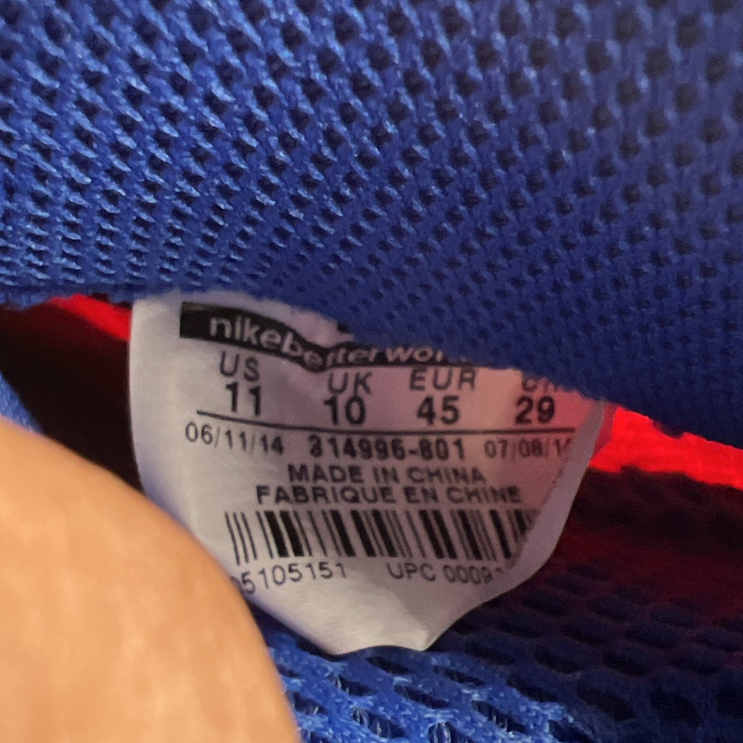 Size 11 - Nike Air Foamposite One Knicks (314996-801)