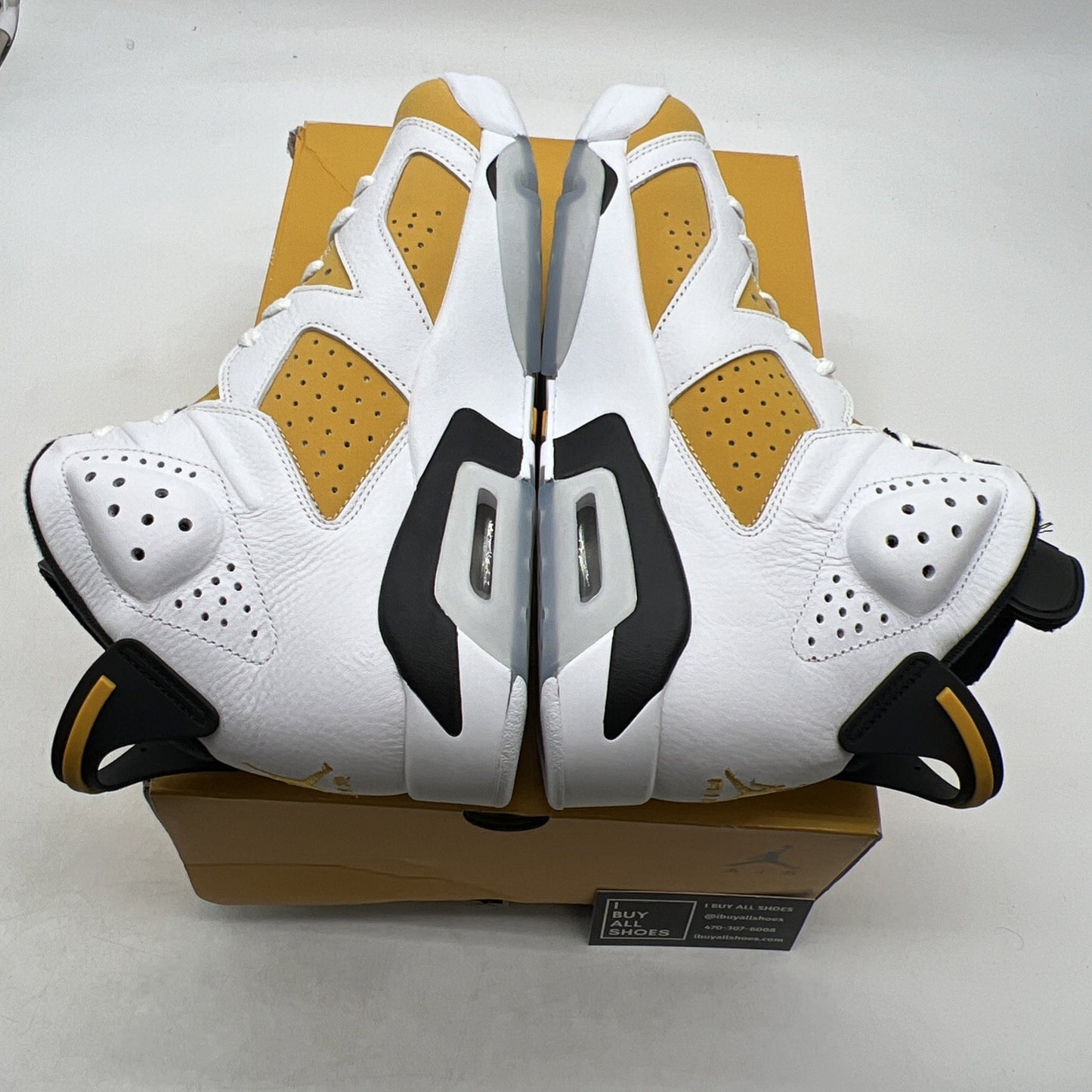 Size 9.5 - Air Jordan 6 Retro Yellow Ochre (CT8629-170)