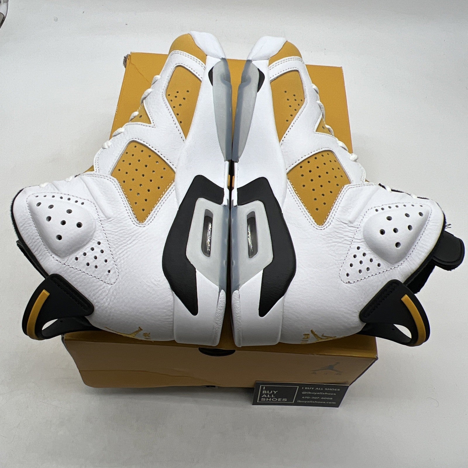 Size 9.5 - Air Jordan 6 Retro Yellow Ochre (CT8629-170)